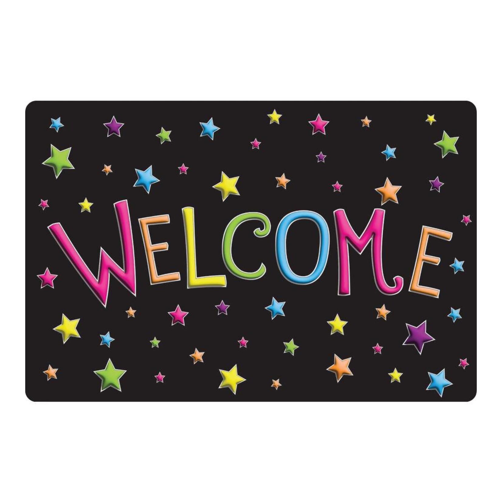 ASHLEY INCORPORATED Welcome Color Stars Mat