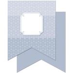 CREATIVE TEACHING PRESS CLM Painted Palette Slate Gray Pennants 10" Designer Cut-Outs