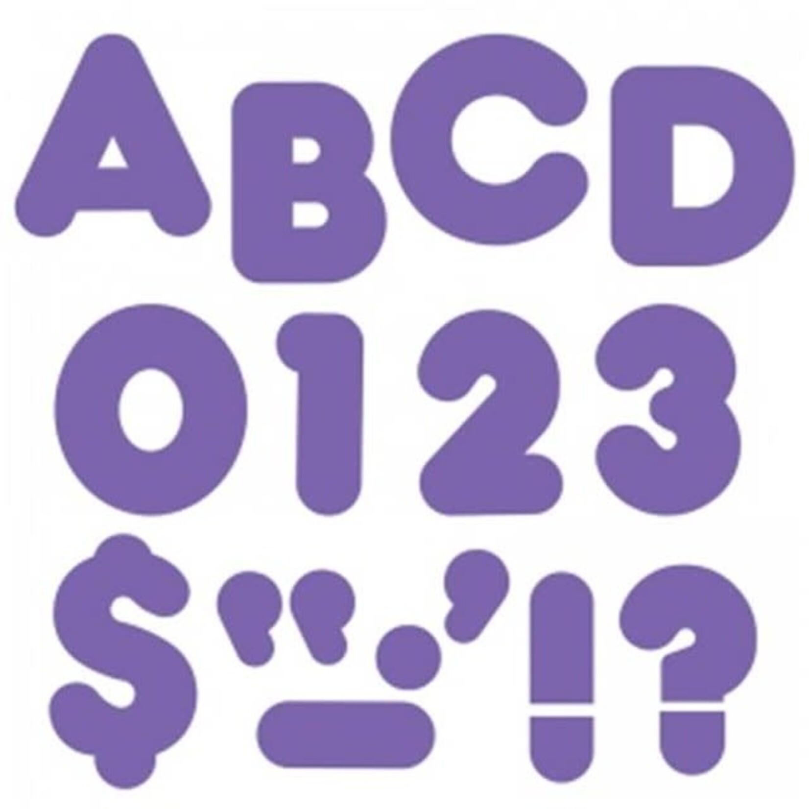 TREND ENTERPRISES INC 2" Purple Casual Ready Letters
