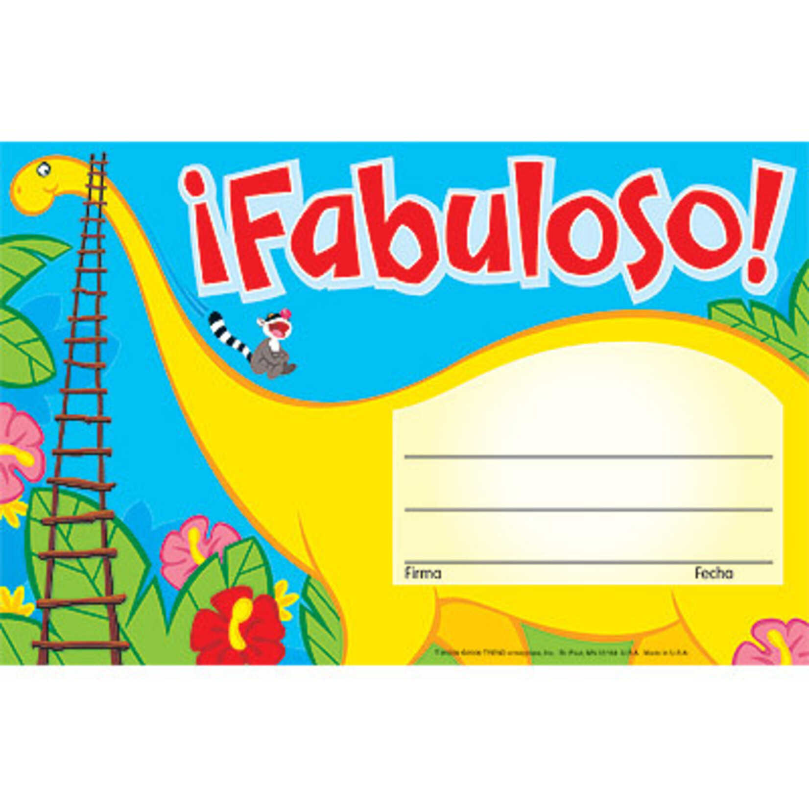 TREND ENTERPRISES INC Fabuloso! Spanish Award