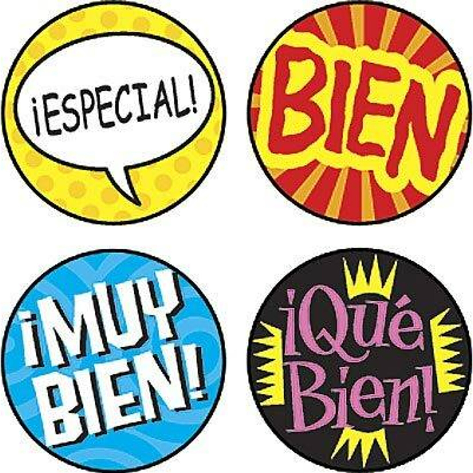TREND ENTERPRISES INC Palabras de Elogio (SP) superSpots Stickers