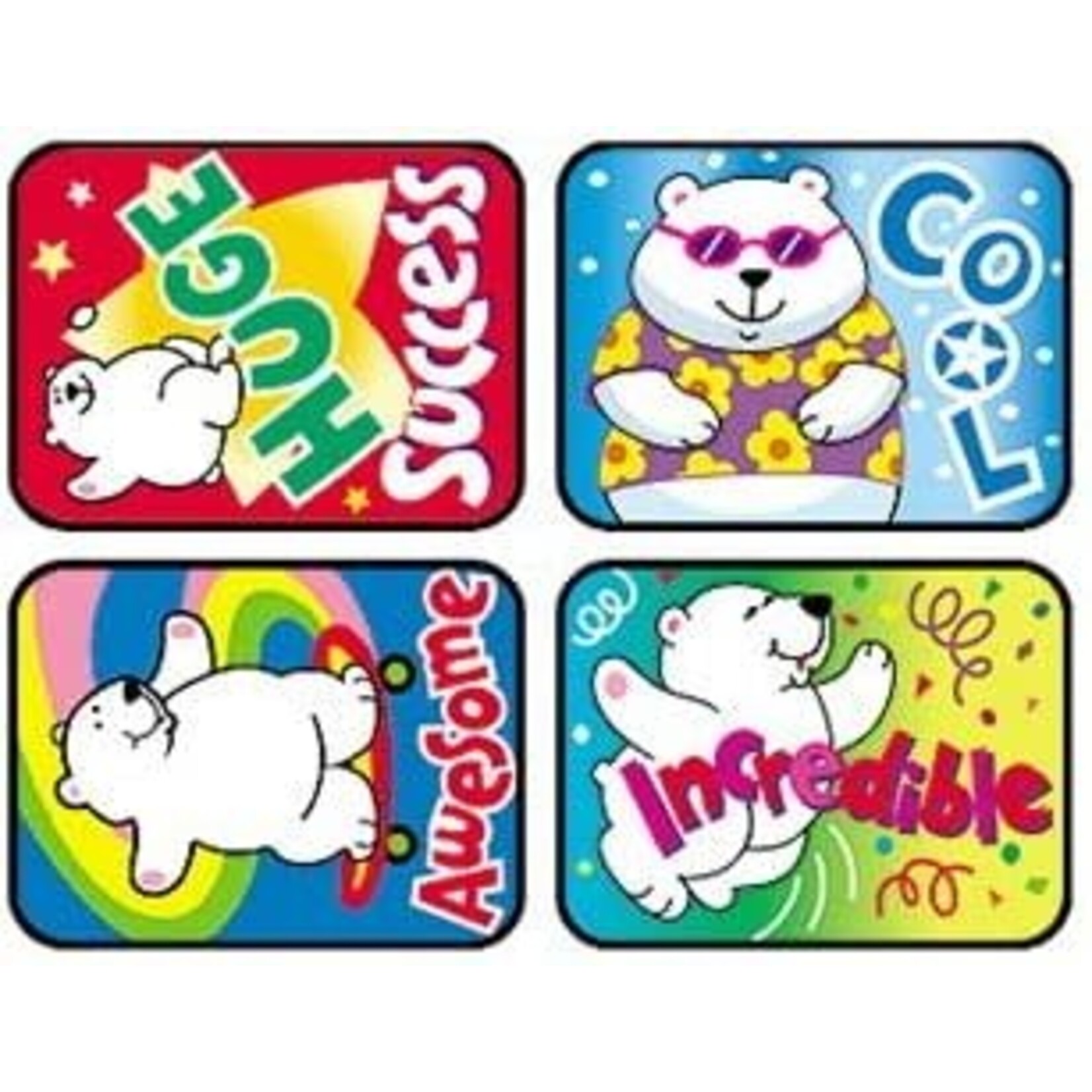 TREND ENTERPRISES INC Large Polar Power Applause Reward Stickers