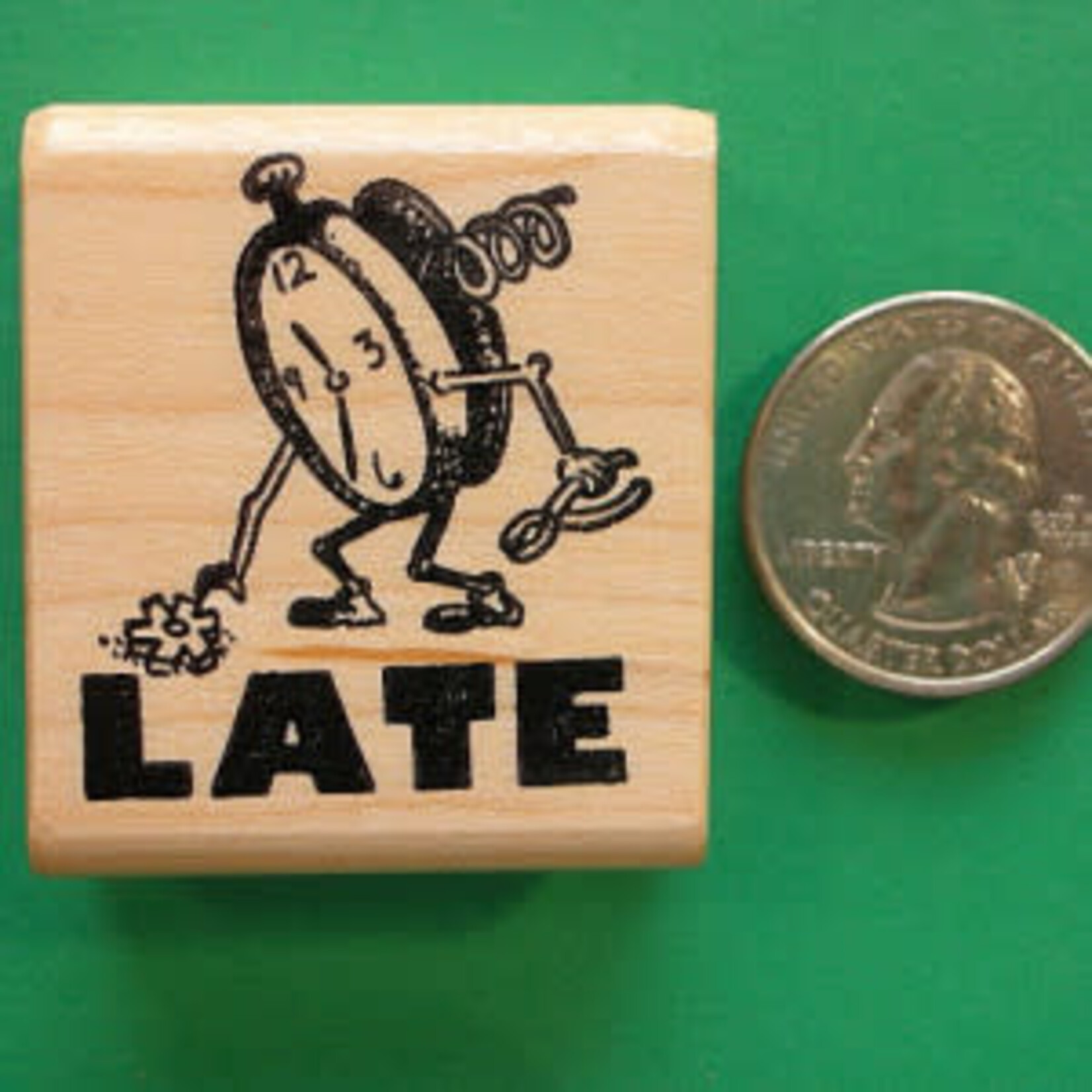 Late Rubber Stamp