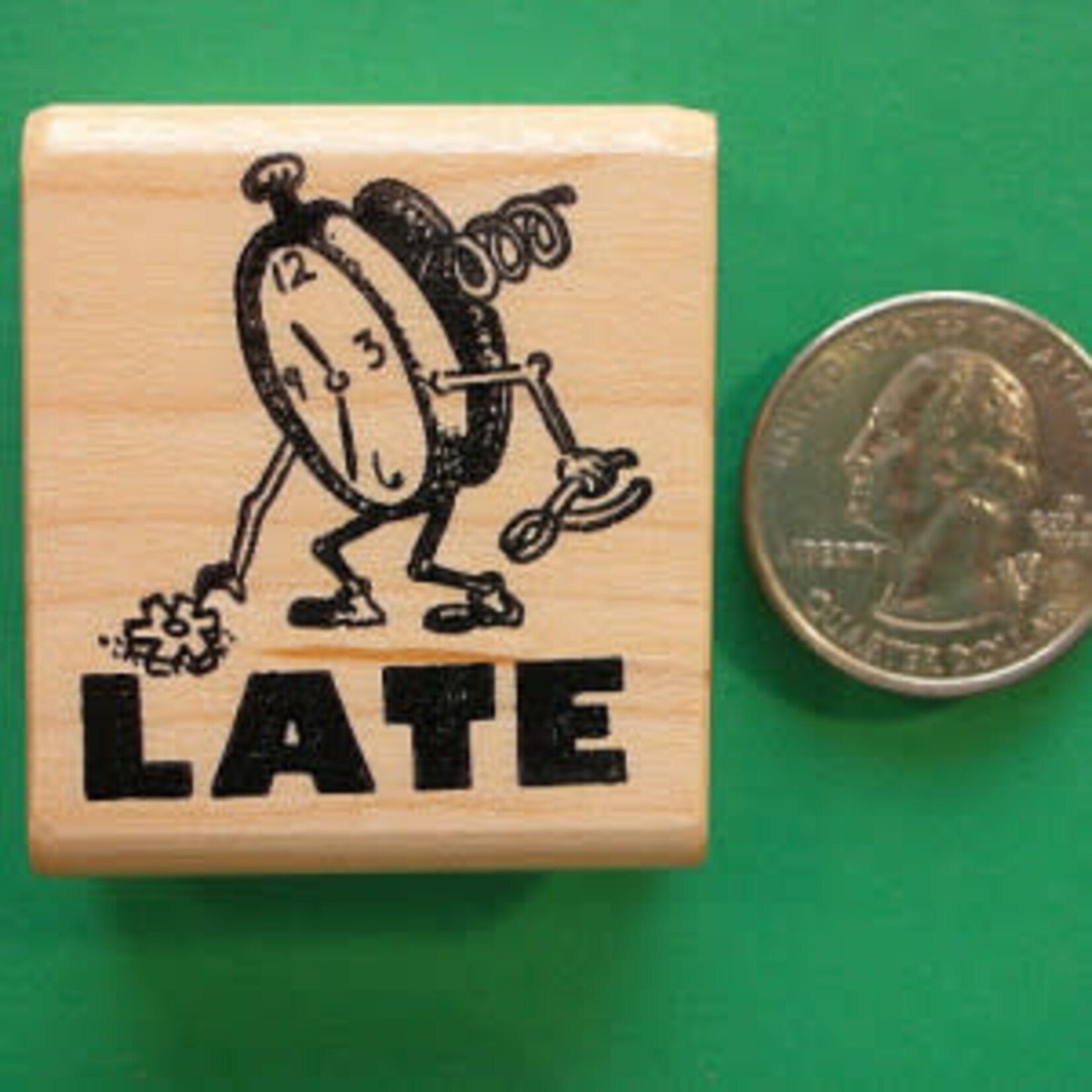 Late Rubber Stamp