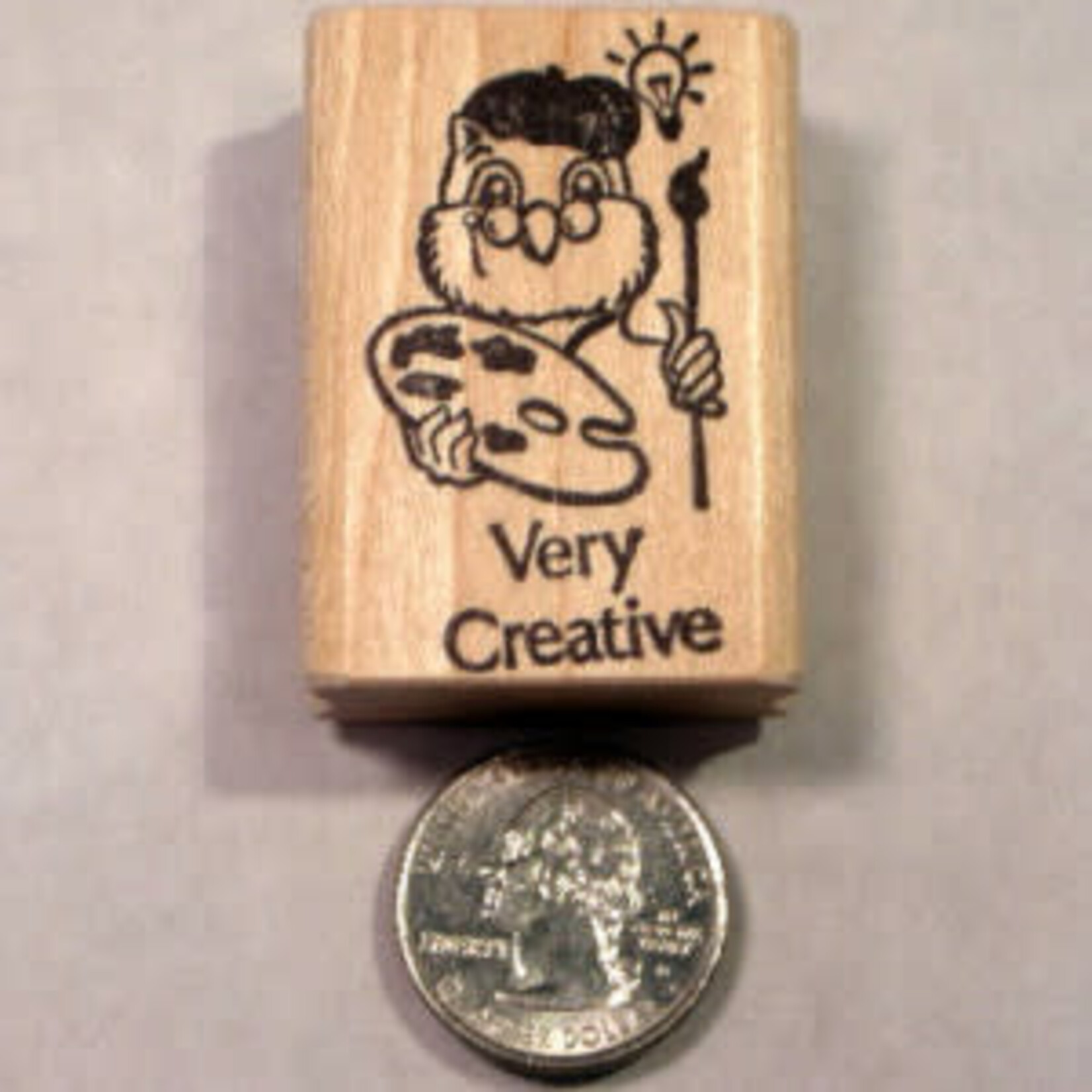 Very Creative Rubber Stamp