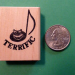 Terrific Note Rubber Stamp