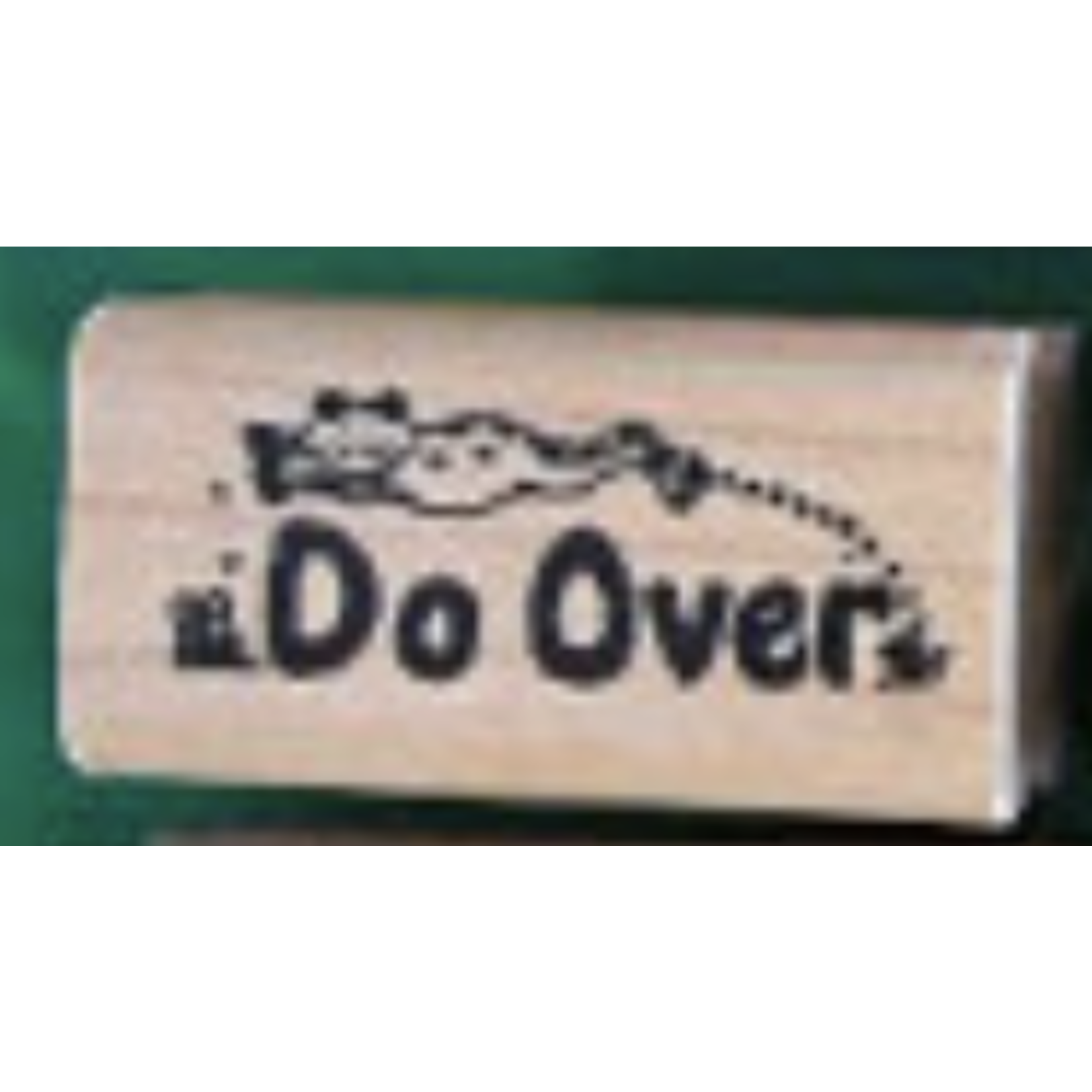 Do Over Frog Rubber Stamp