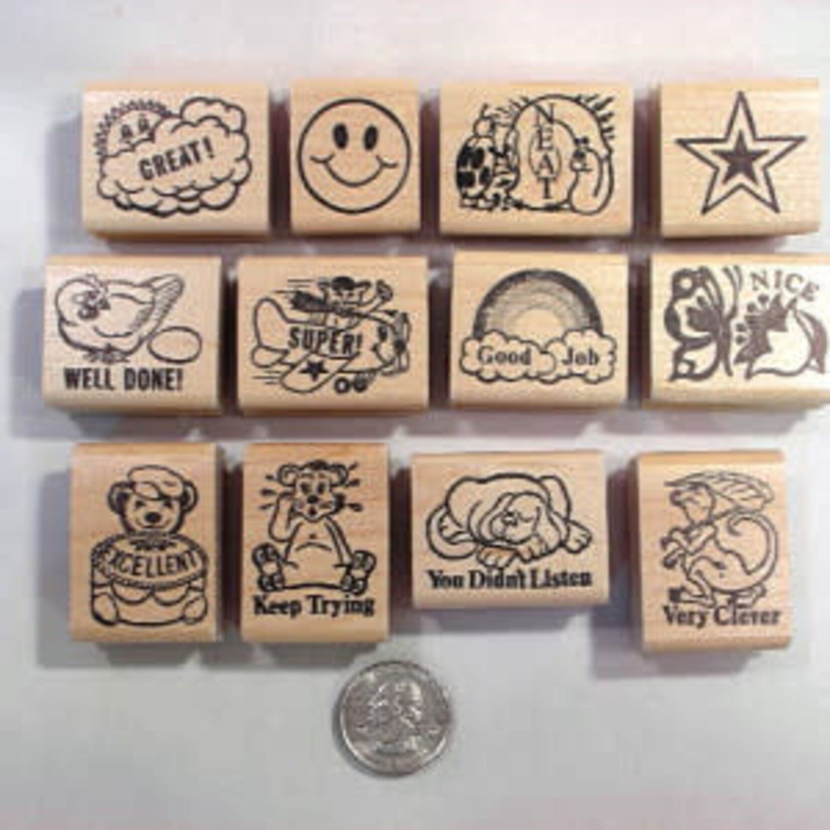 Teachers Sampler Assortment #2 Rubber Stamps