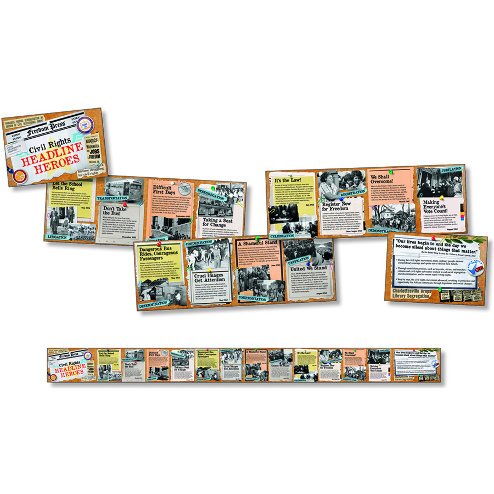 NORTH STAR TEACHER RESOURCES Civil Rights Headline Heroes Time Link