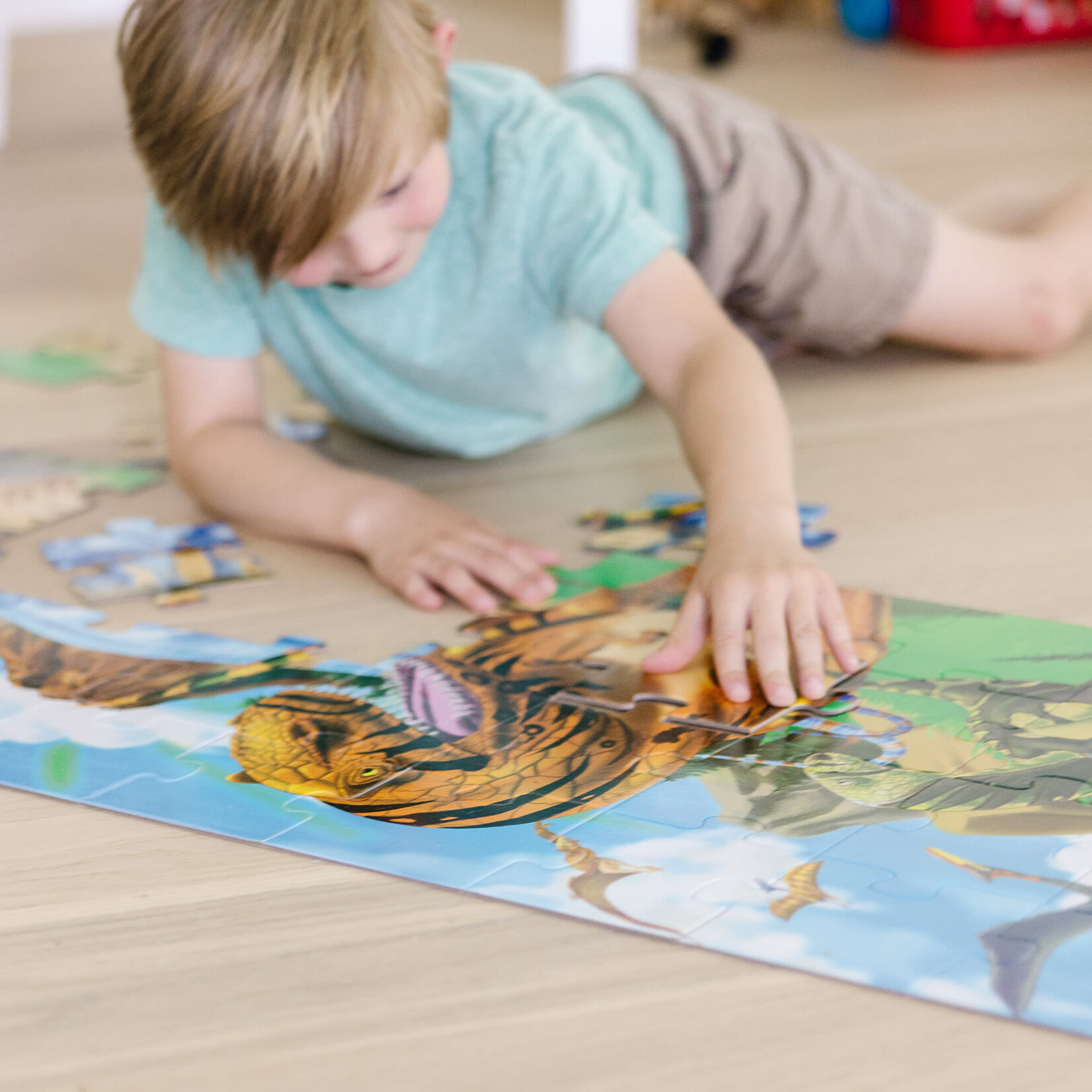 Land of Dinosaurs Floor Puzzle - 48 Pieces