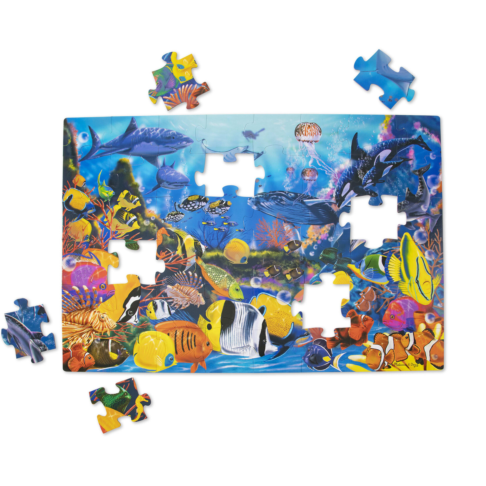Underwater Floor Puzzle - 48 Pieces