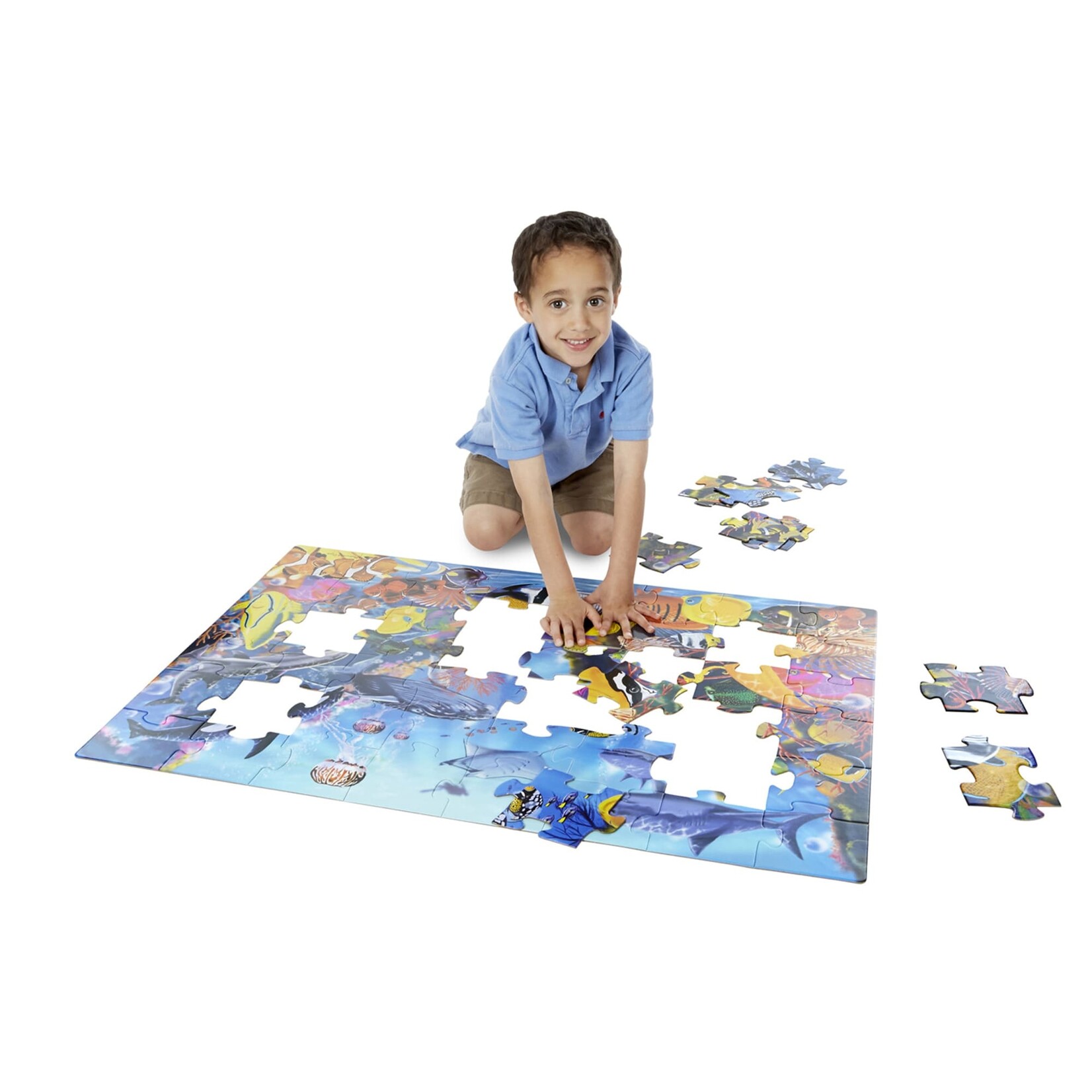 Underwater Floor Puzzle - 48 Pieces