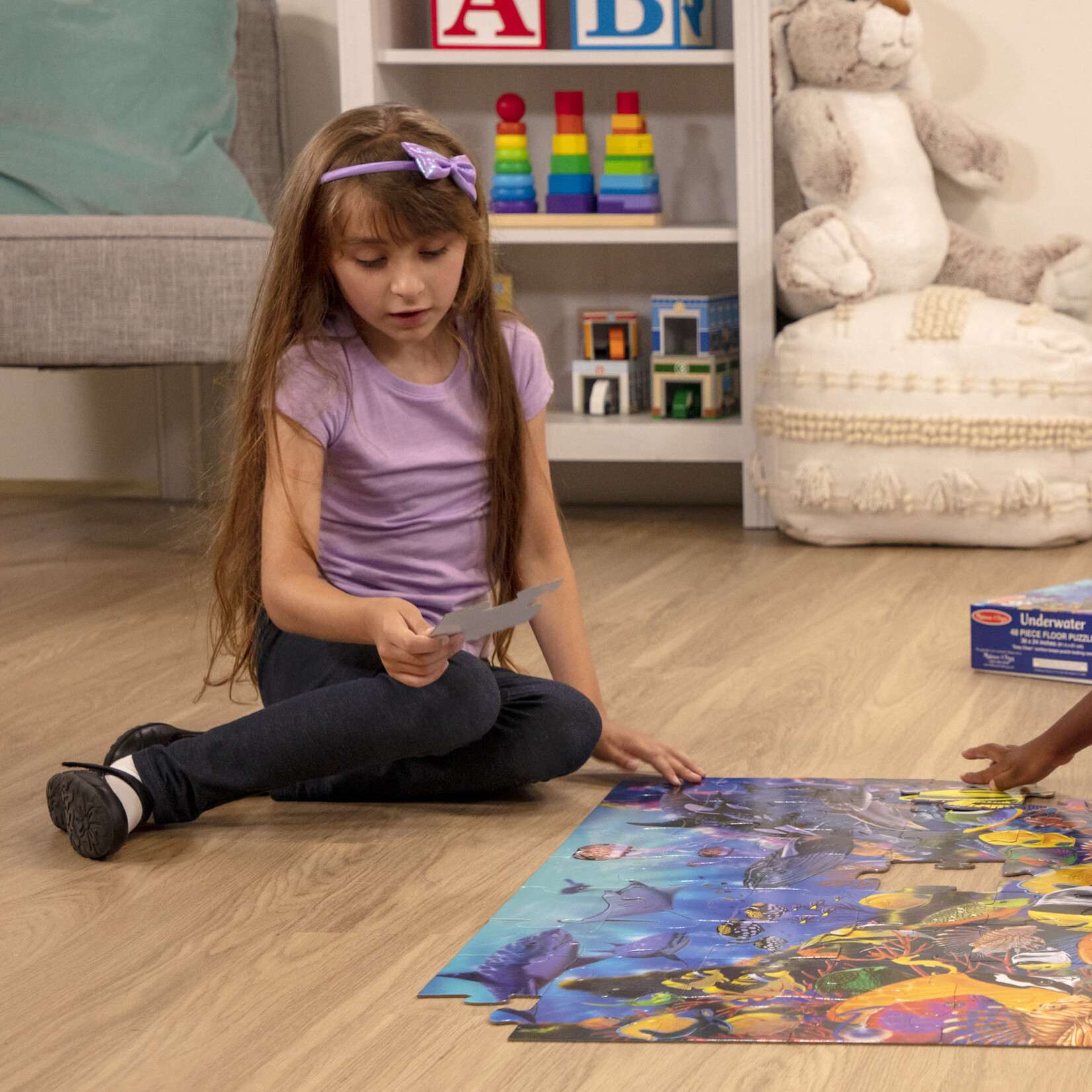 Underwater Floor Puzzle - 48 Pieces