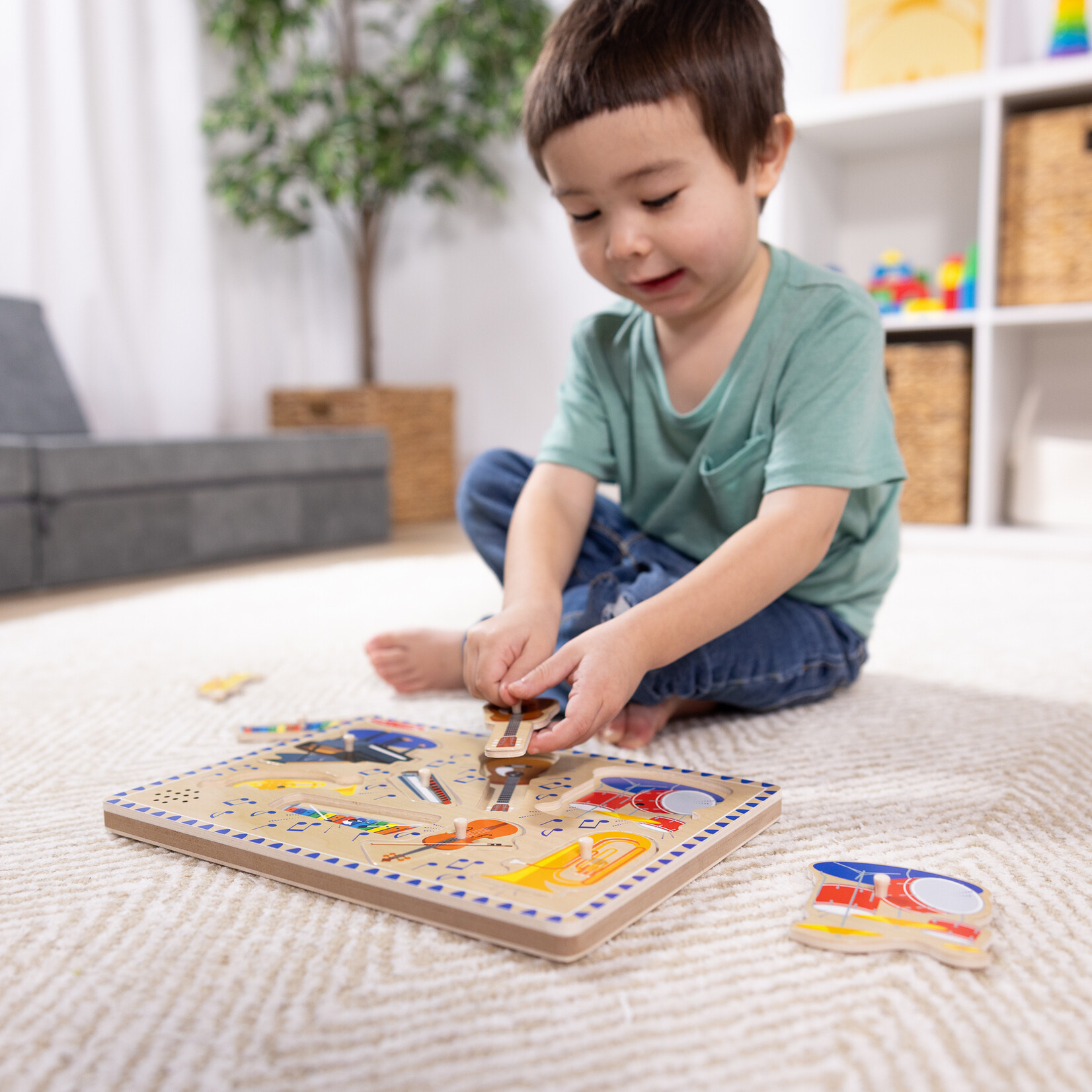 Musical Instruments Sound Puzzle