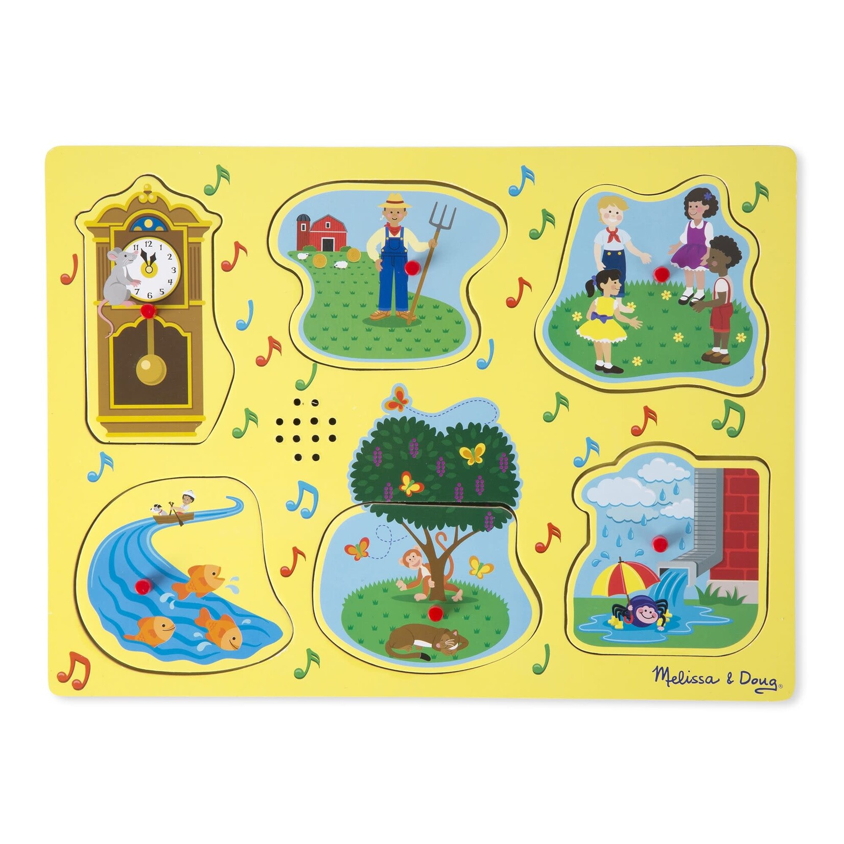 Sing-Along Nursery Rhymes 1 Sound Puzzle - Yellow