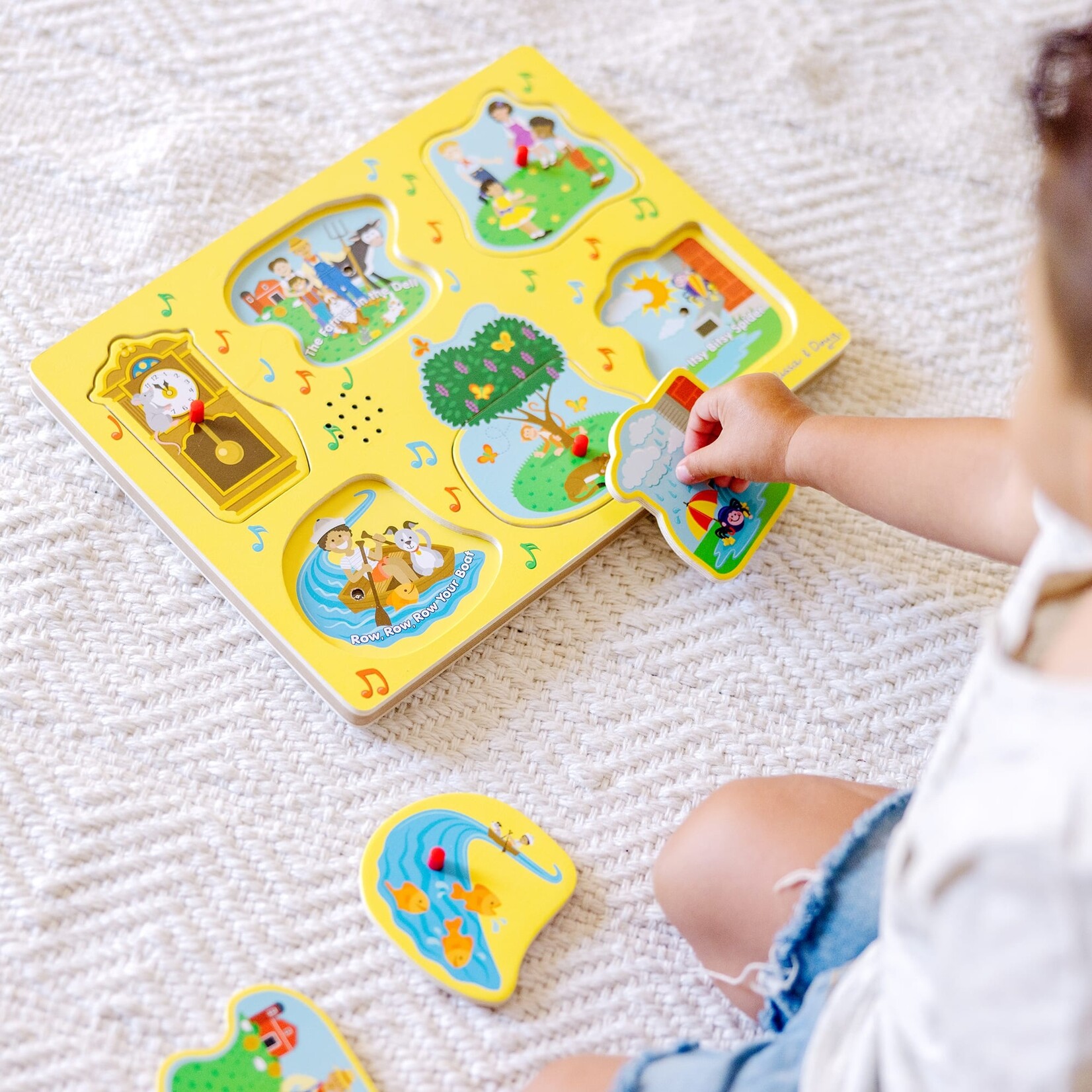 Sing-Along Nursery Rhymes 1 Sound Puzzle - Yellow