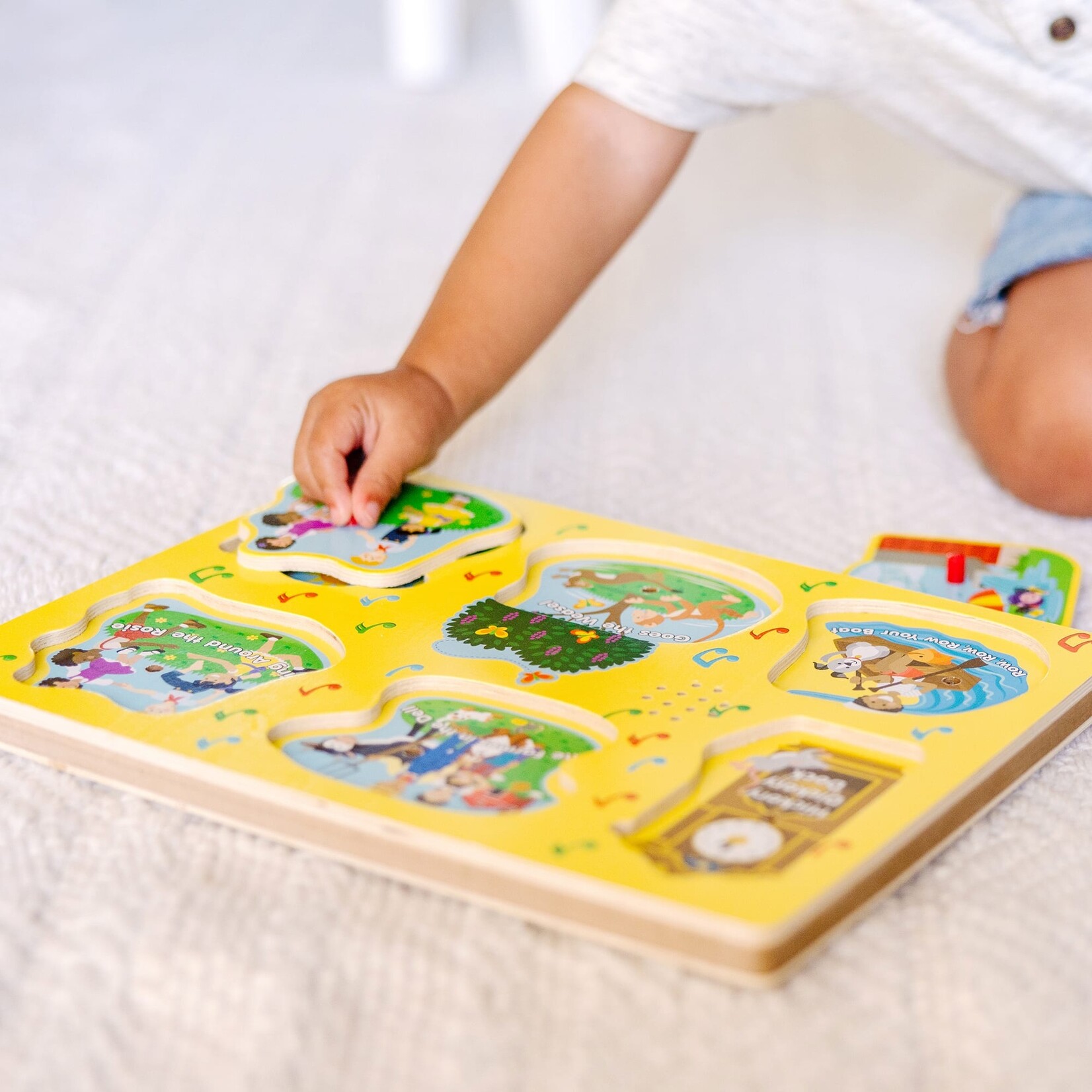 Sing-Along Nursery Rhymes 1 Sound Puzzle - Yellow