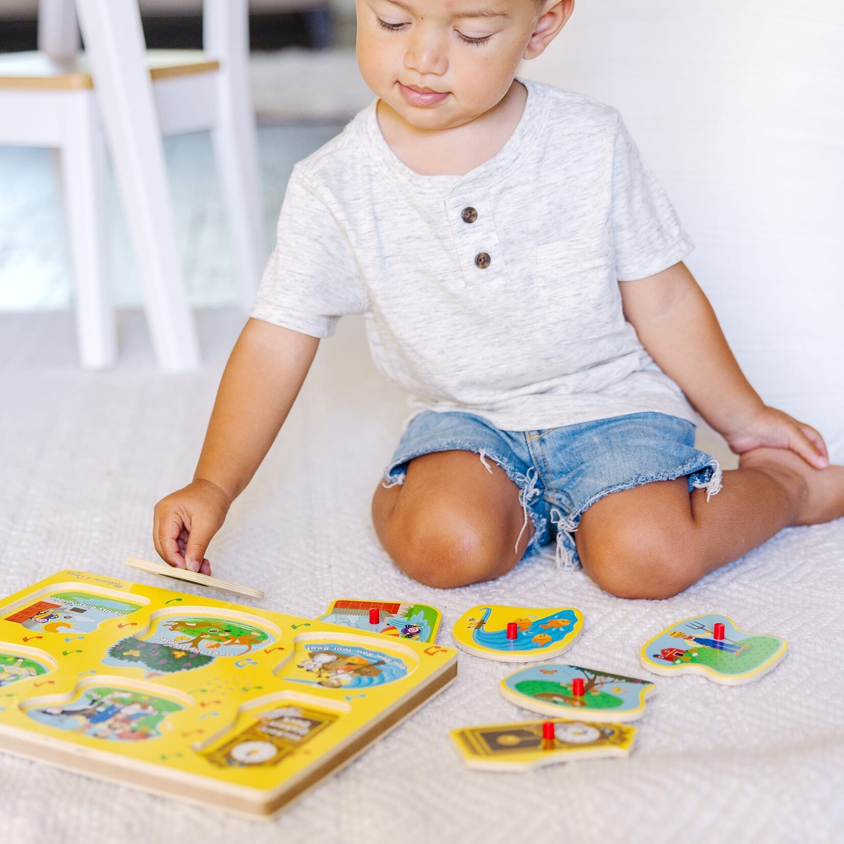 Sing-Along Nursery Rhymes 1 Sound Puzzle - Yellow
