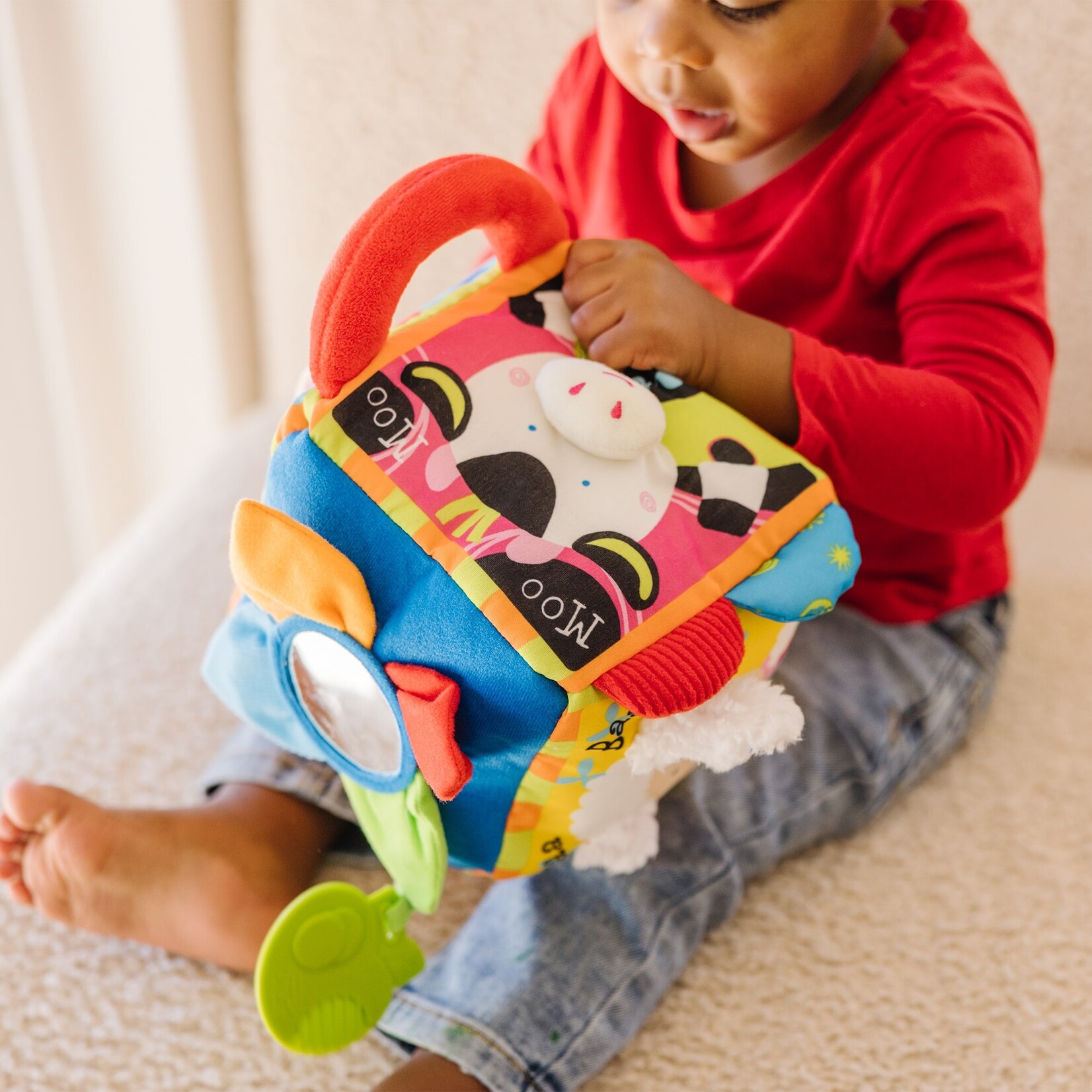 Musical Farmyard Cube Learning Toy