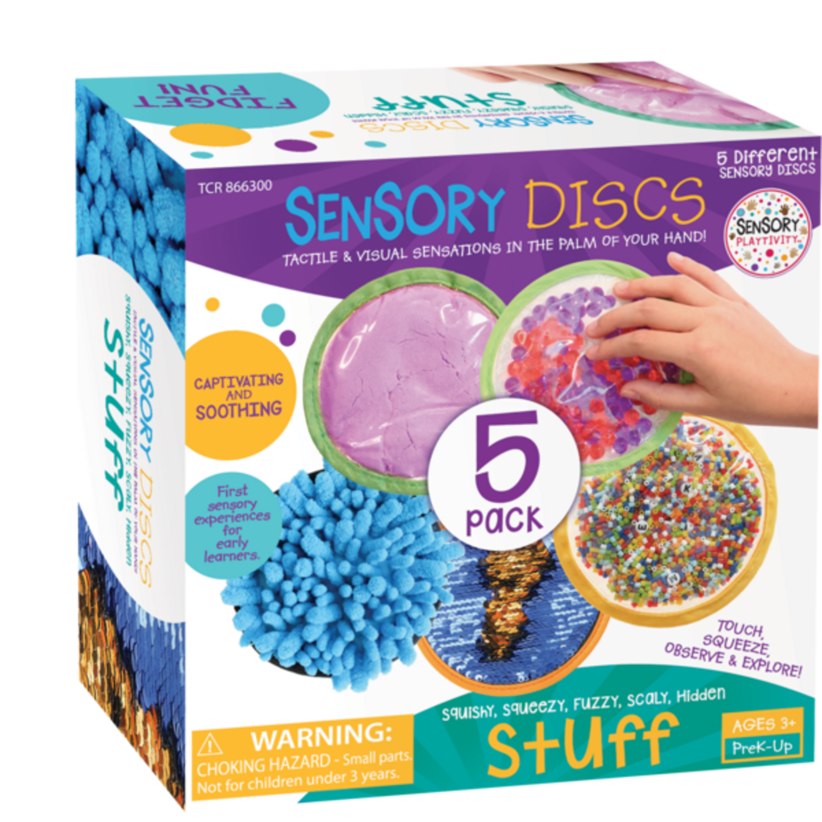TEACHER CREATED RESOURCES Sensory Playtivity Sensory Discs (Set of 5)