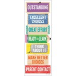 CREATIVE TEACHING PRESS CLM Upcycle Style Desktop Behavior Clip Chart Bookmark