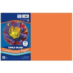 DIXON TICONDEROGA COMPANY Tru-Ray Construction Paper Electric Orange 12X18