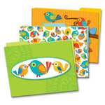 CARSON DELLOSA PUBLISHING CO BOHO Birds File Folders