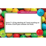 TEACHER CREATED RESOURCES Addition and Subtraction Tasty Task Cards, Grades 1-2