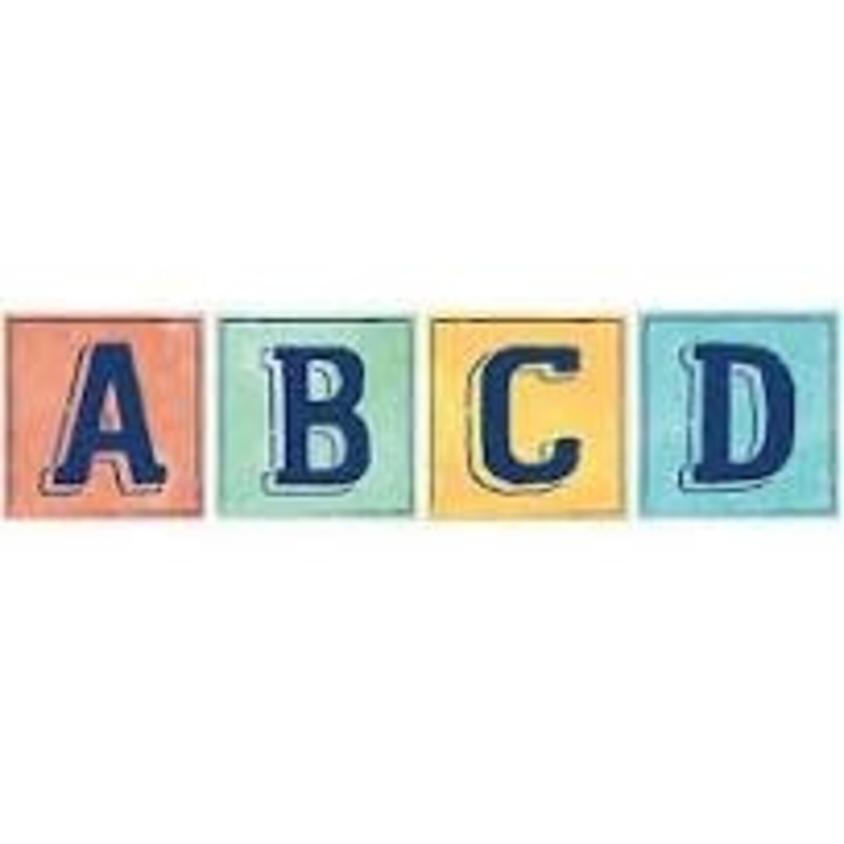 Confetti Splash Punch Out Block Letter