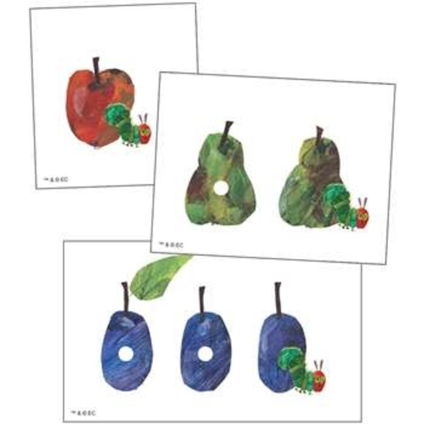 CARSON DELLOSA PUBLISHING CO Hungry Caterpillar Learning Cards