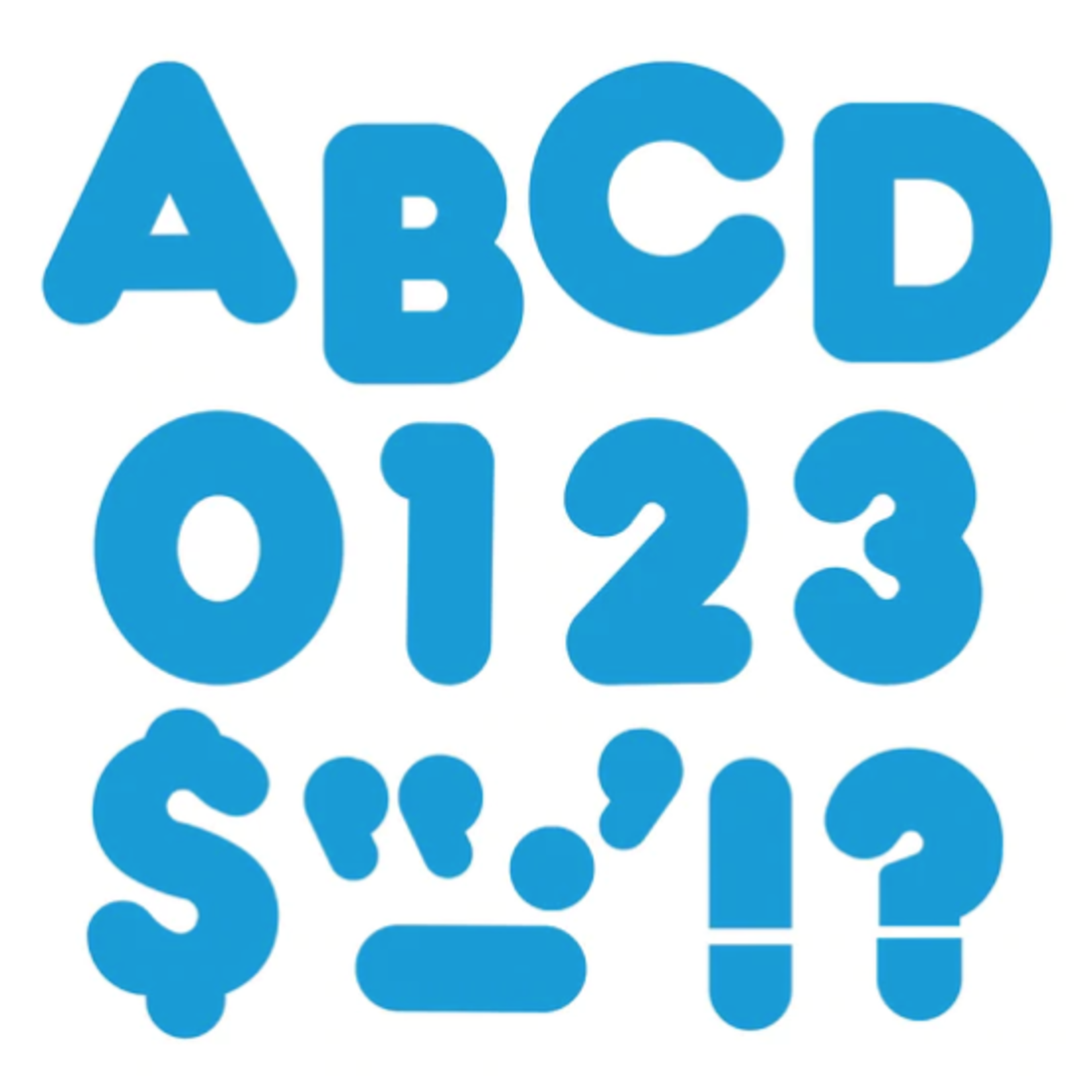 TREND ENTERPRISES INC Blue 2" Casual Uppercase Ready Letters
