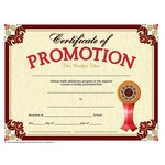 Certificate of Promotion