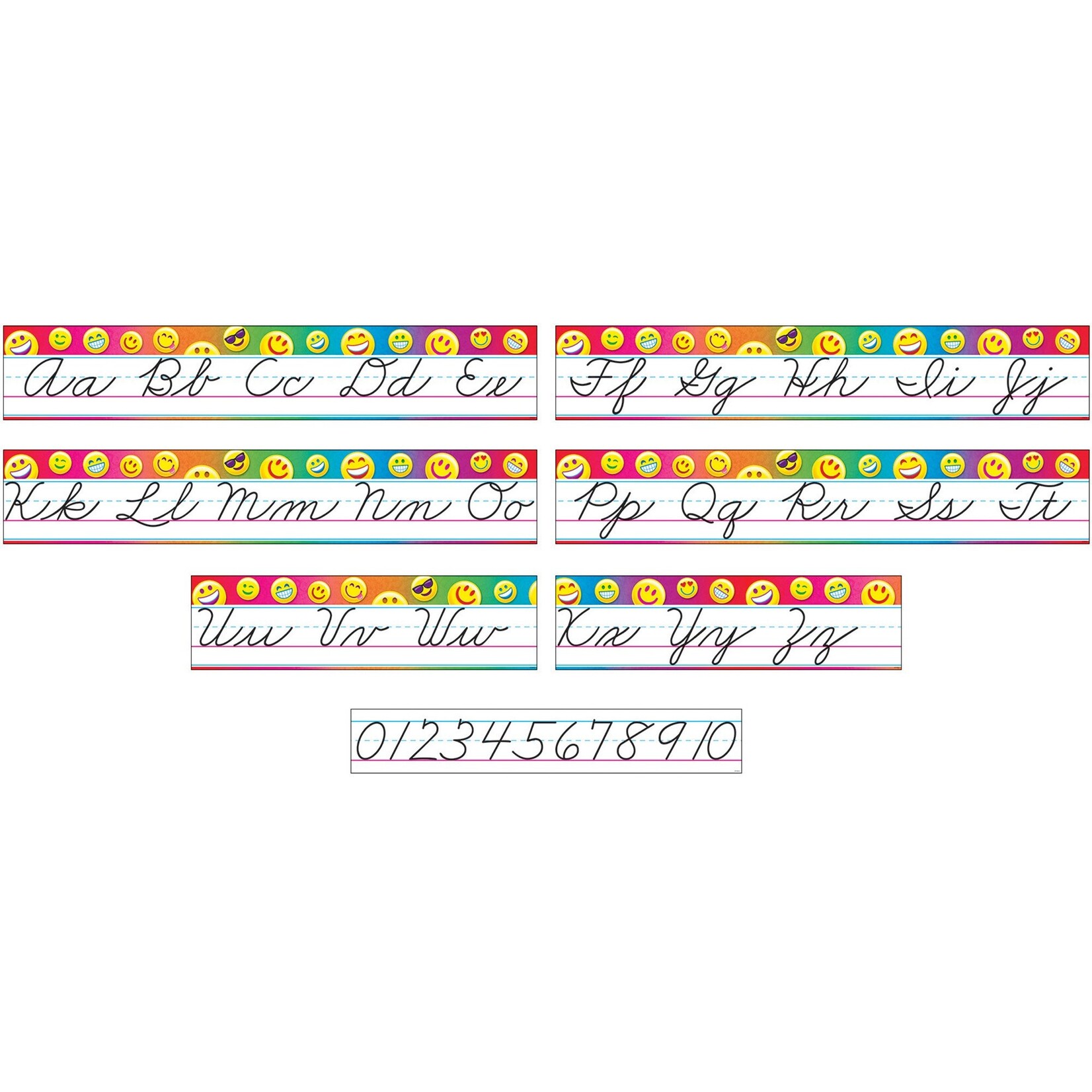 TREND ENTERPRISES INC Emoji Alphabet Line Standard Bulletin Set