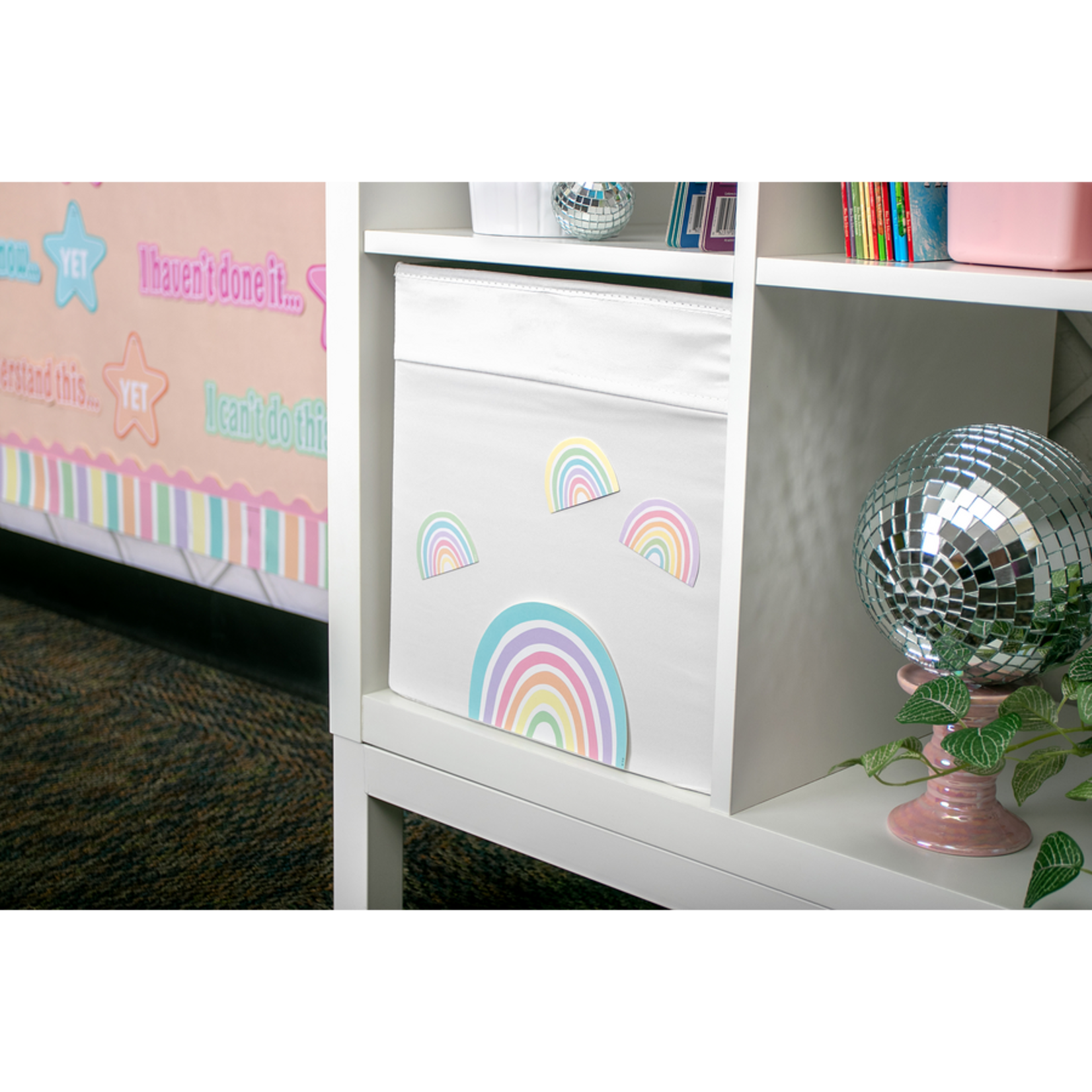 TEACHER CREATED RESOURCES Pastel Pop Rainbows Mini Accents