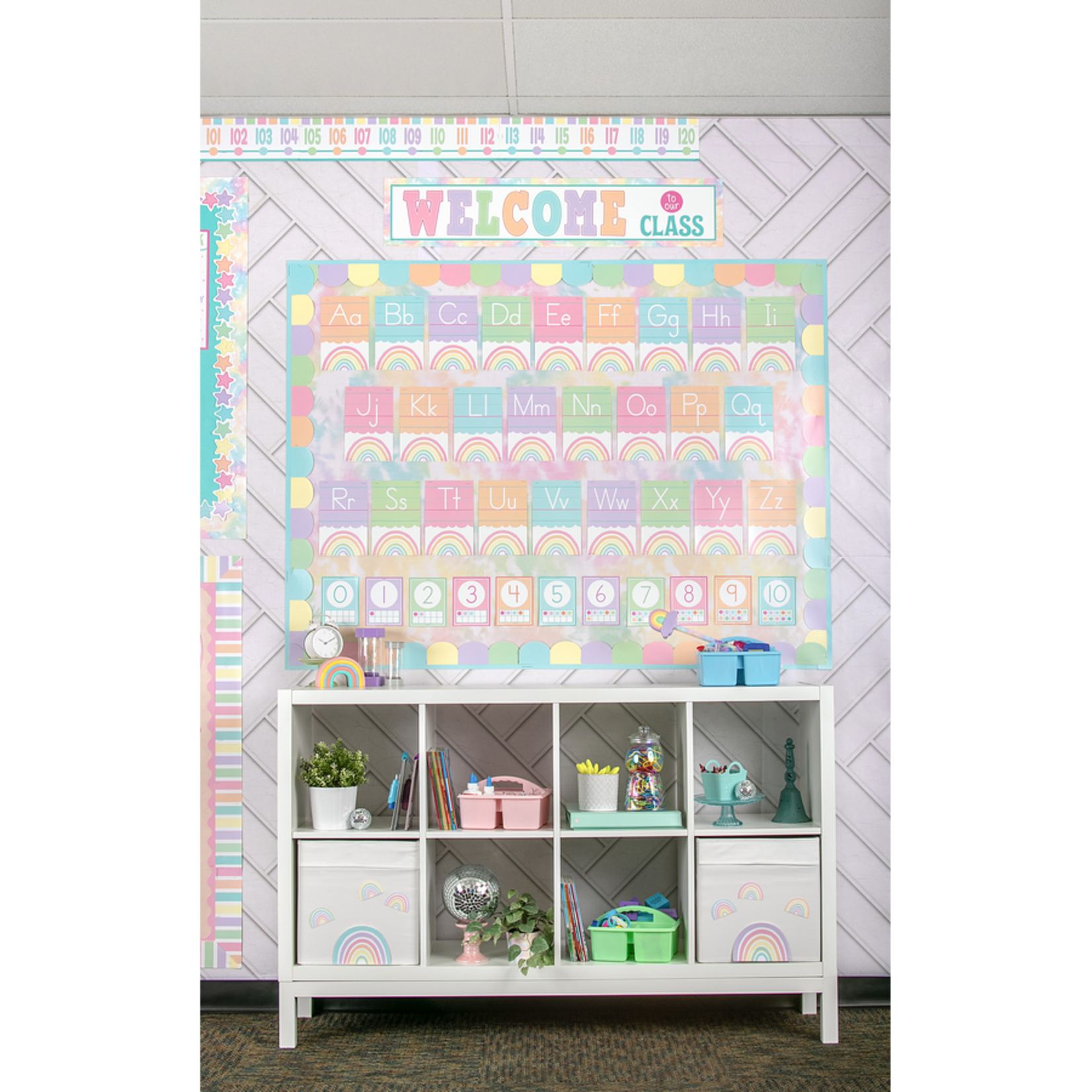 TEACHER CREATED RESOURCES Pastel Pop Rainbows Mini Accents