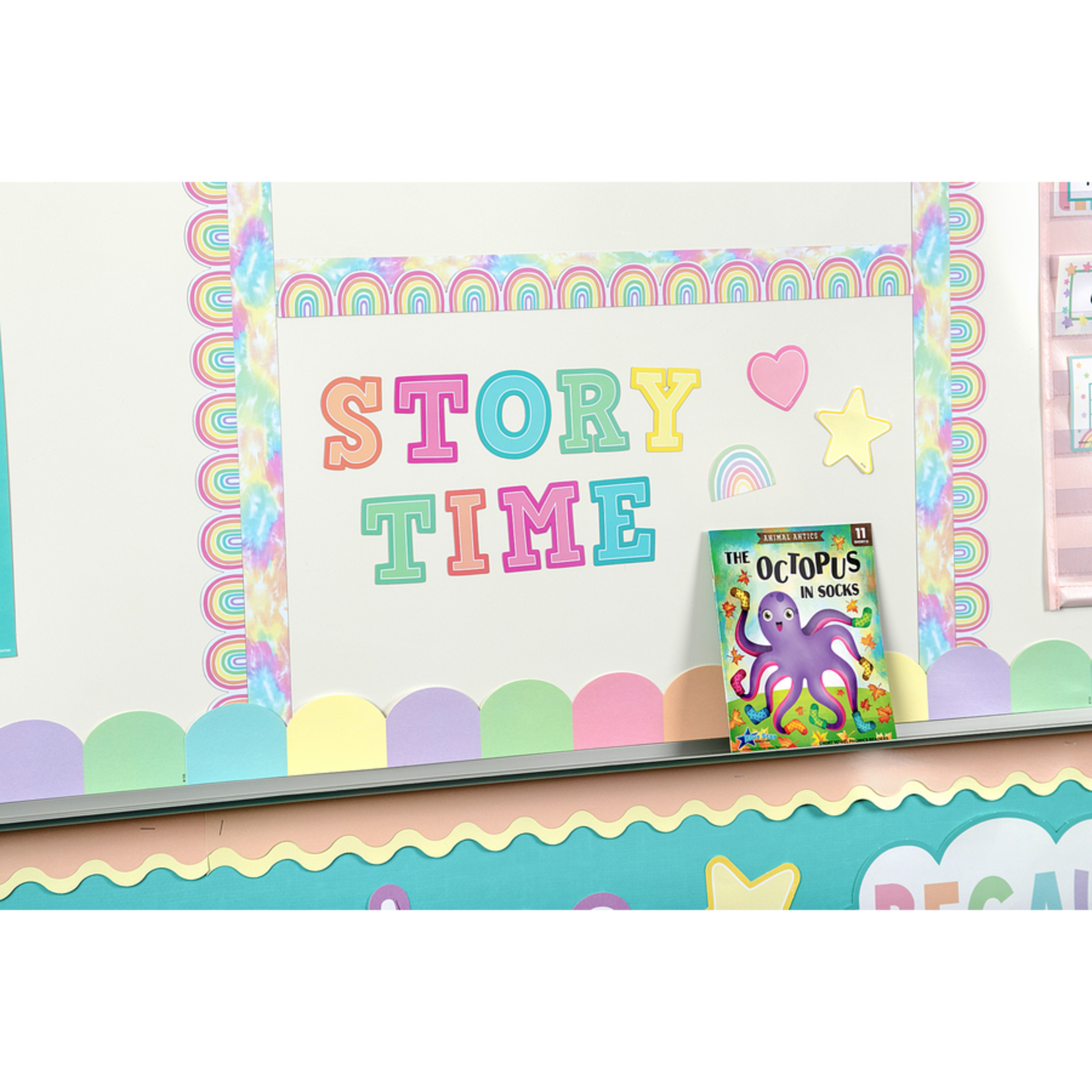 TEACHER CREATED RESOURCES Pastel Pop Rainbows Mini Accents