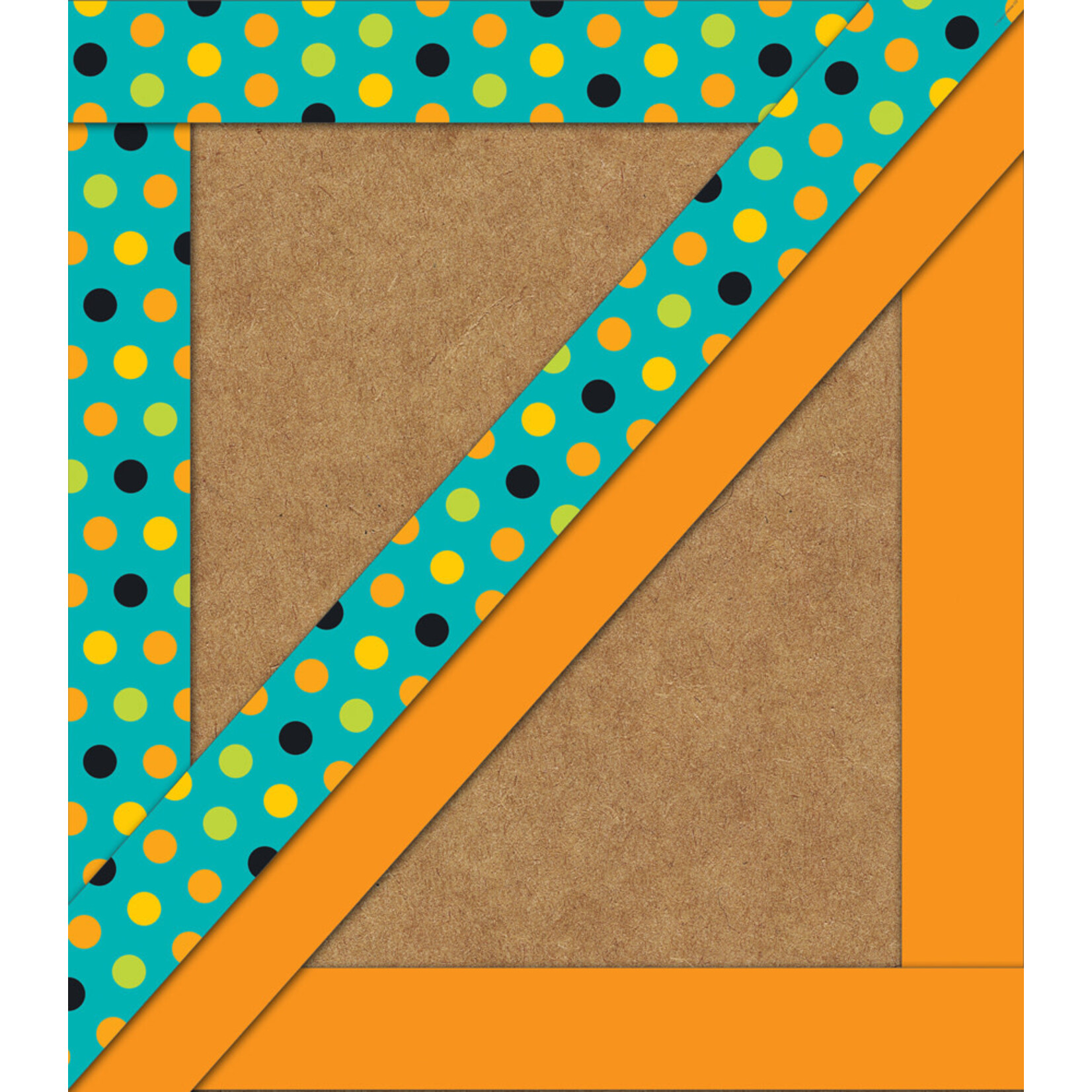 CARSON DELLOSA PUBLISHING CO Teal Appeal Straight Double-sided Border