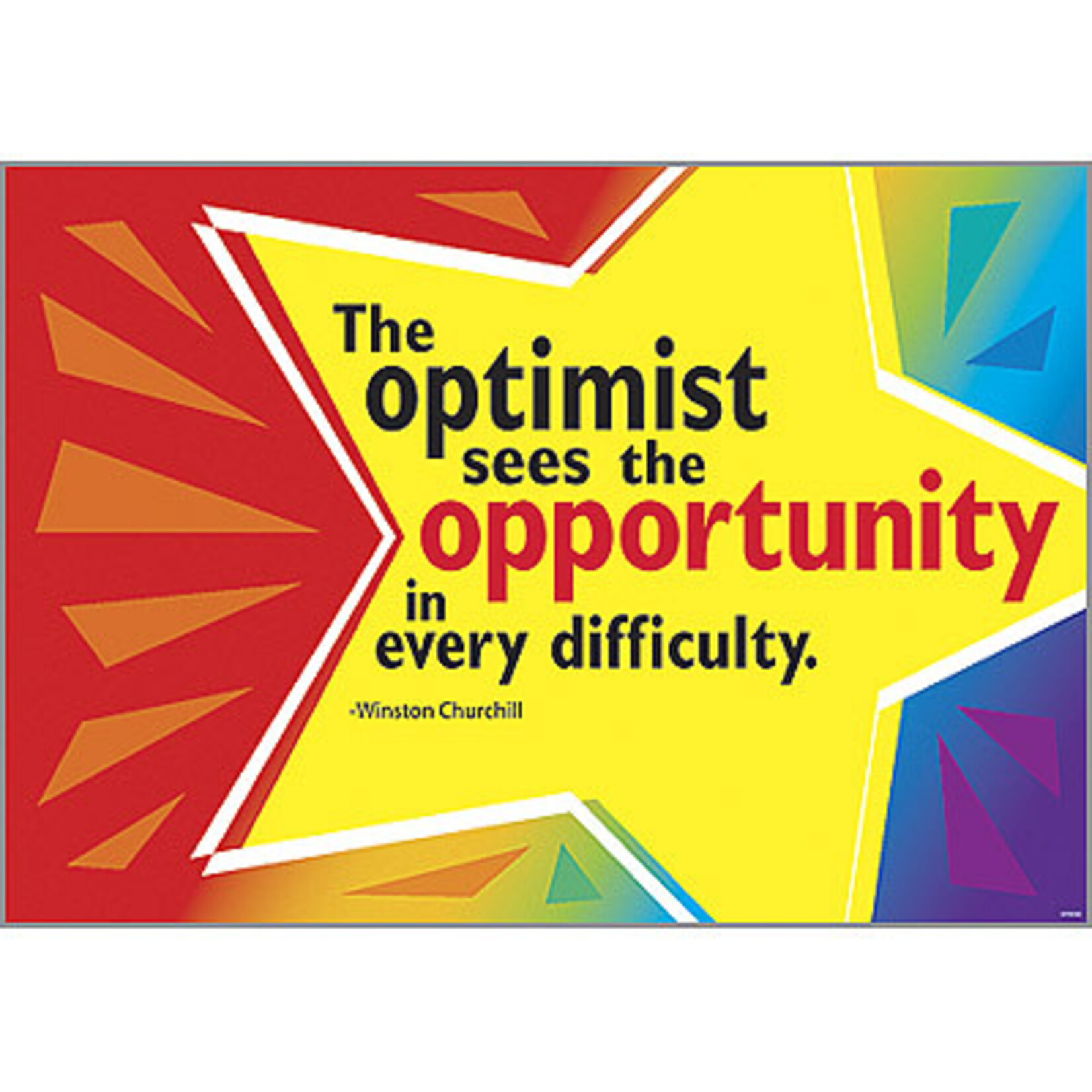 TREND ENTERPRISES INC The optimist sees Poster