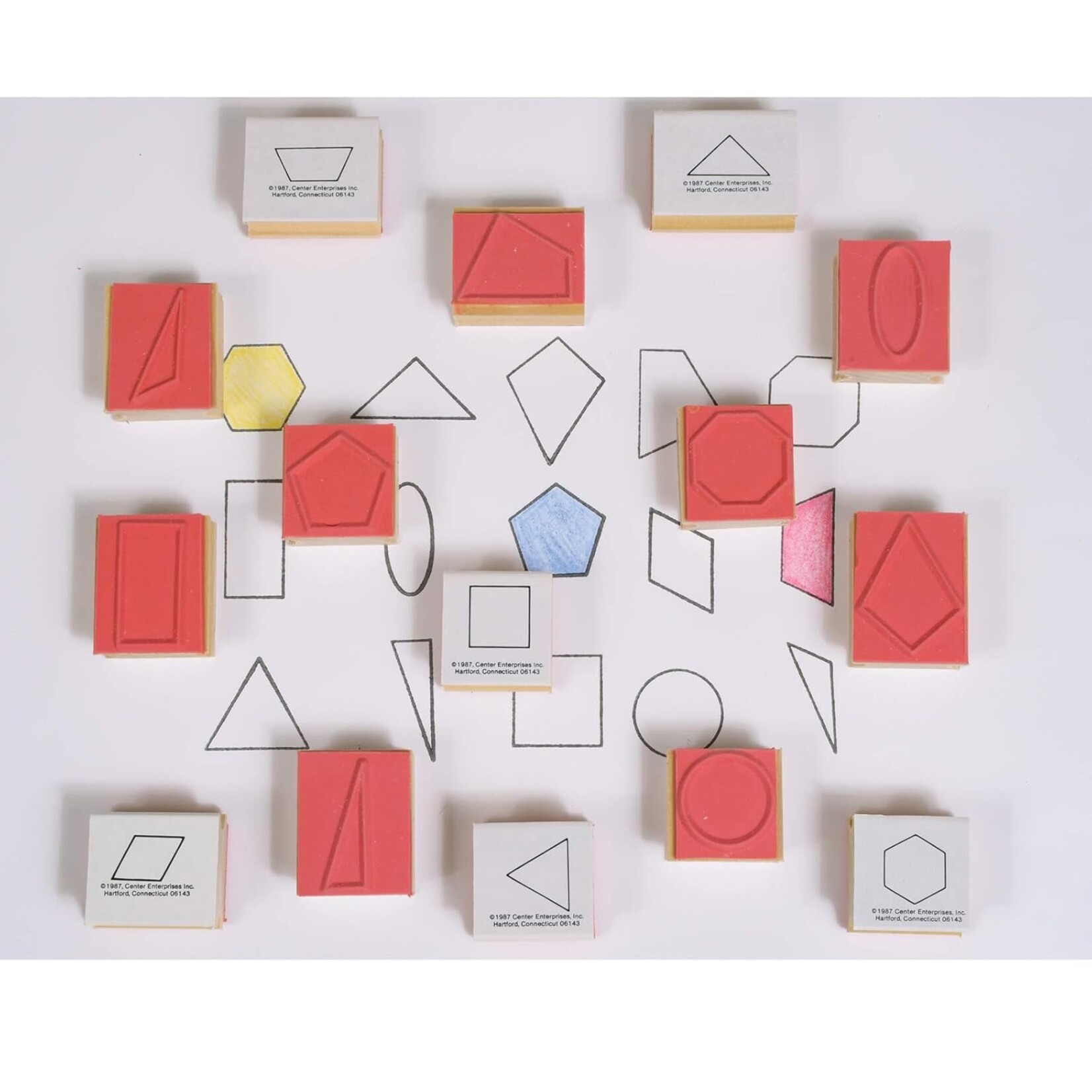 Plane Geometry Stamp