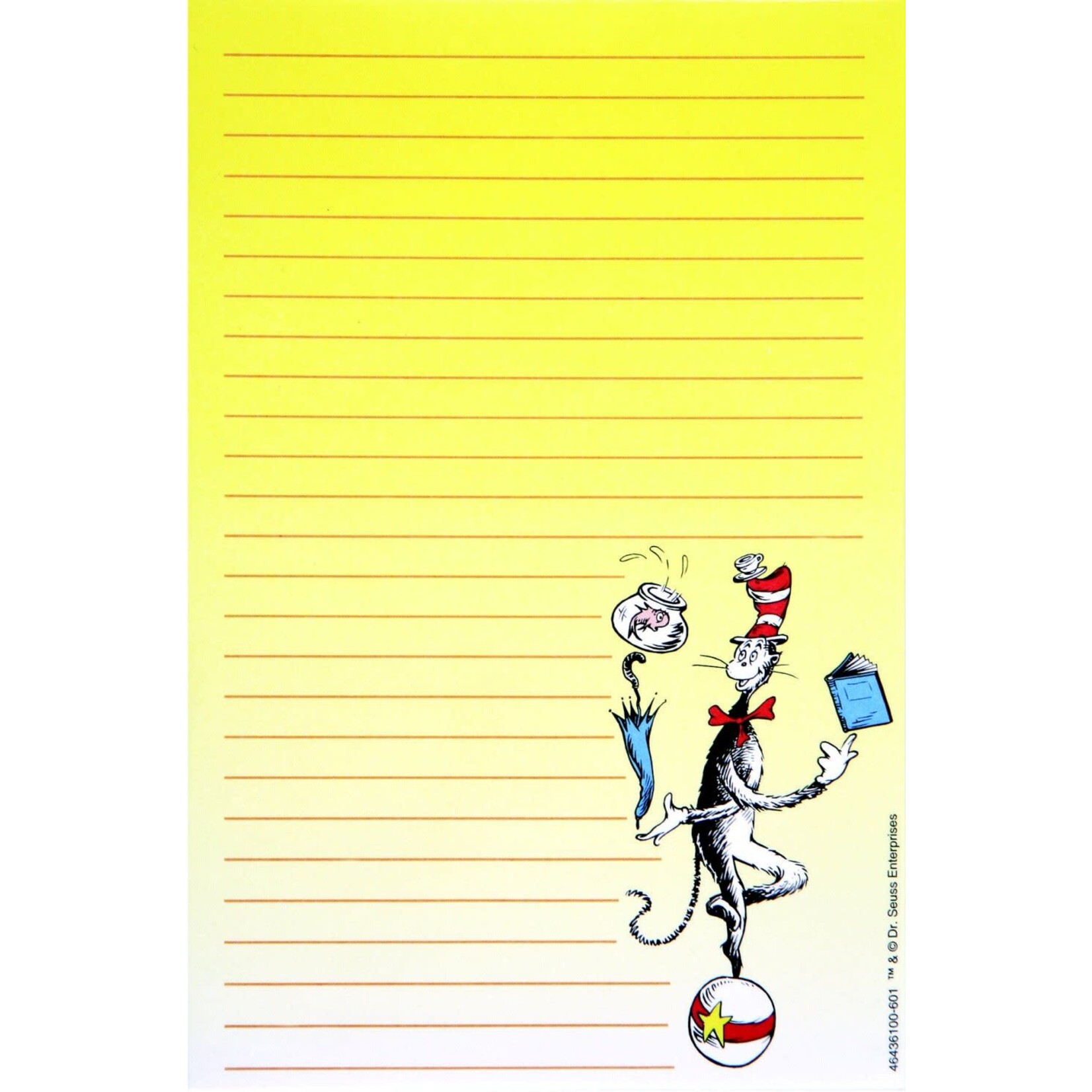 Cat in The Hat Notepad