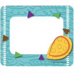 CARSON DELLOSA PUBLISHING CO Teal Appeal Name Tags