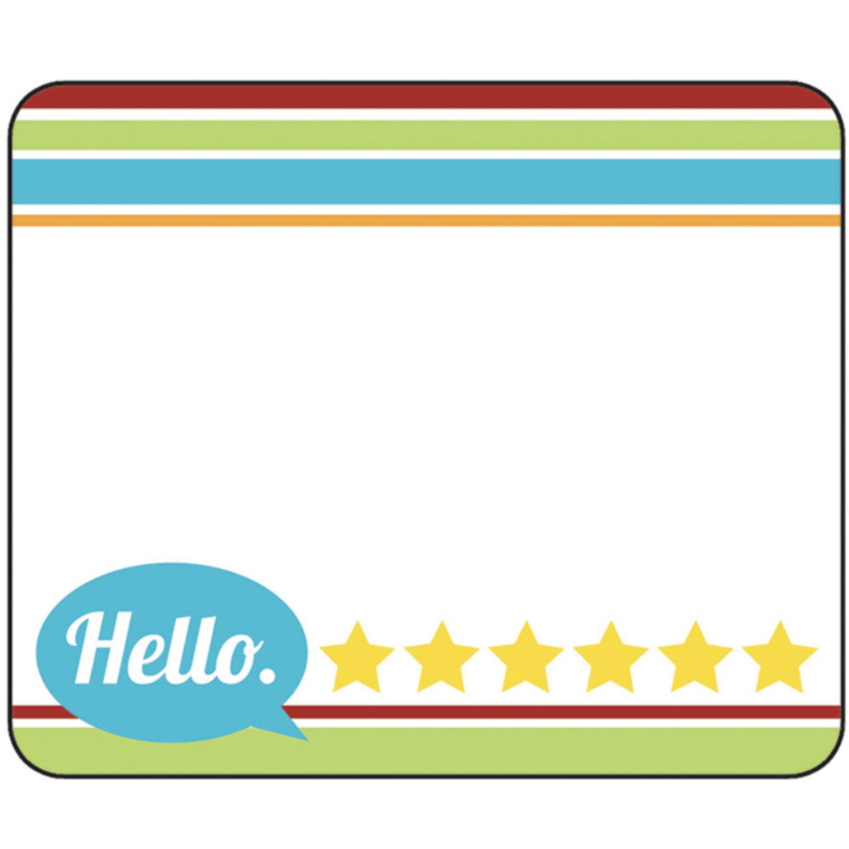 CARSON DELLOSA PUBLISHING CO Hipster Name Tags