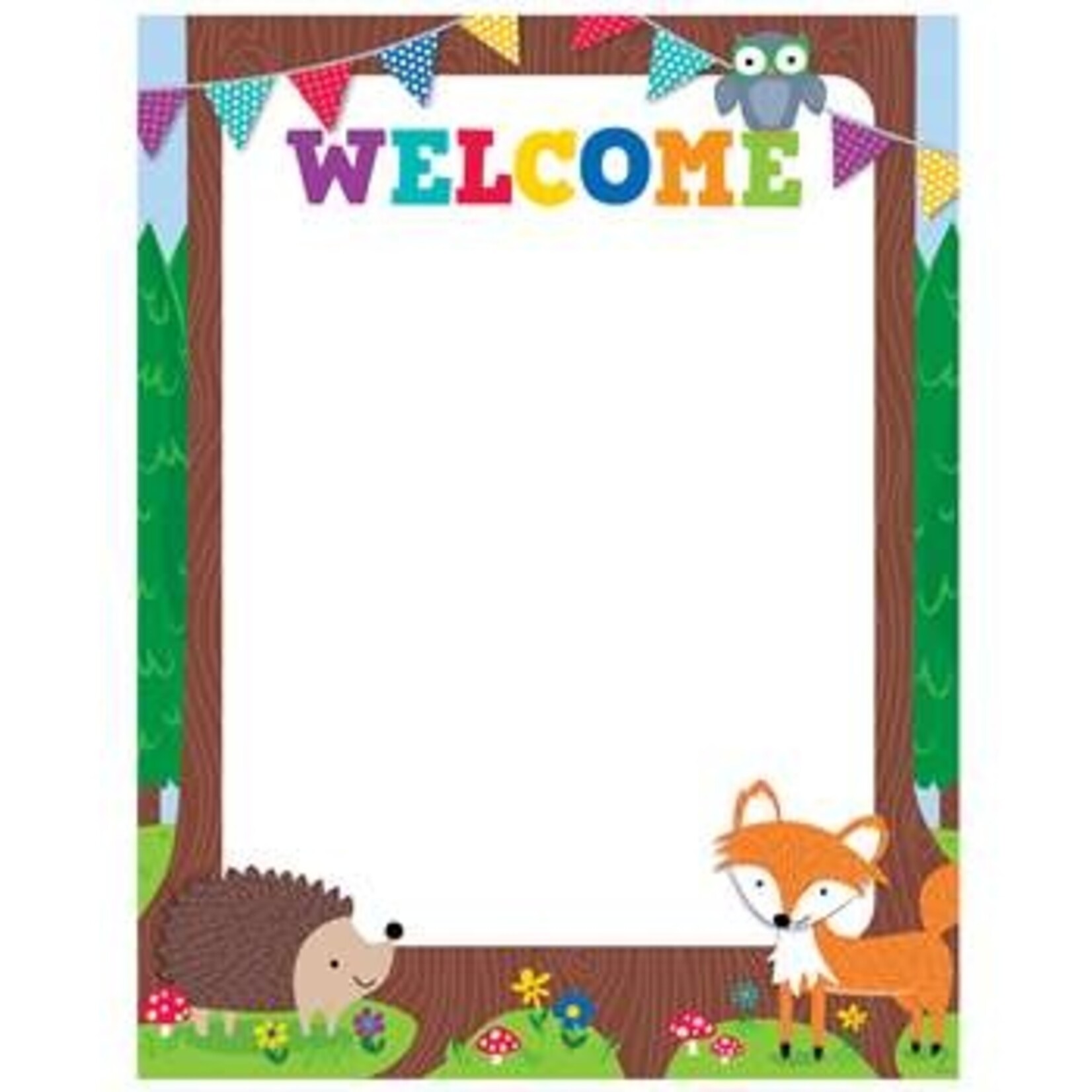 CREATIVE TEACHING PRESS Woodland Friends Welcome Chart