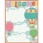CARSON DELLOSA PUBLISHING CO Up and Away Welcome Chart