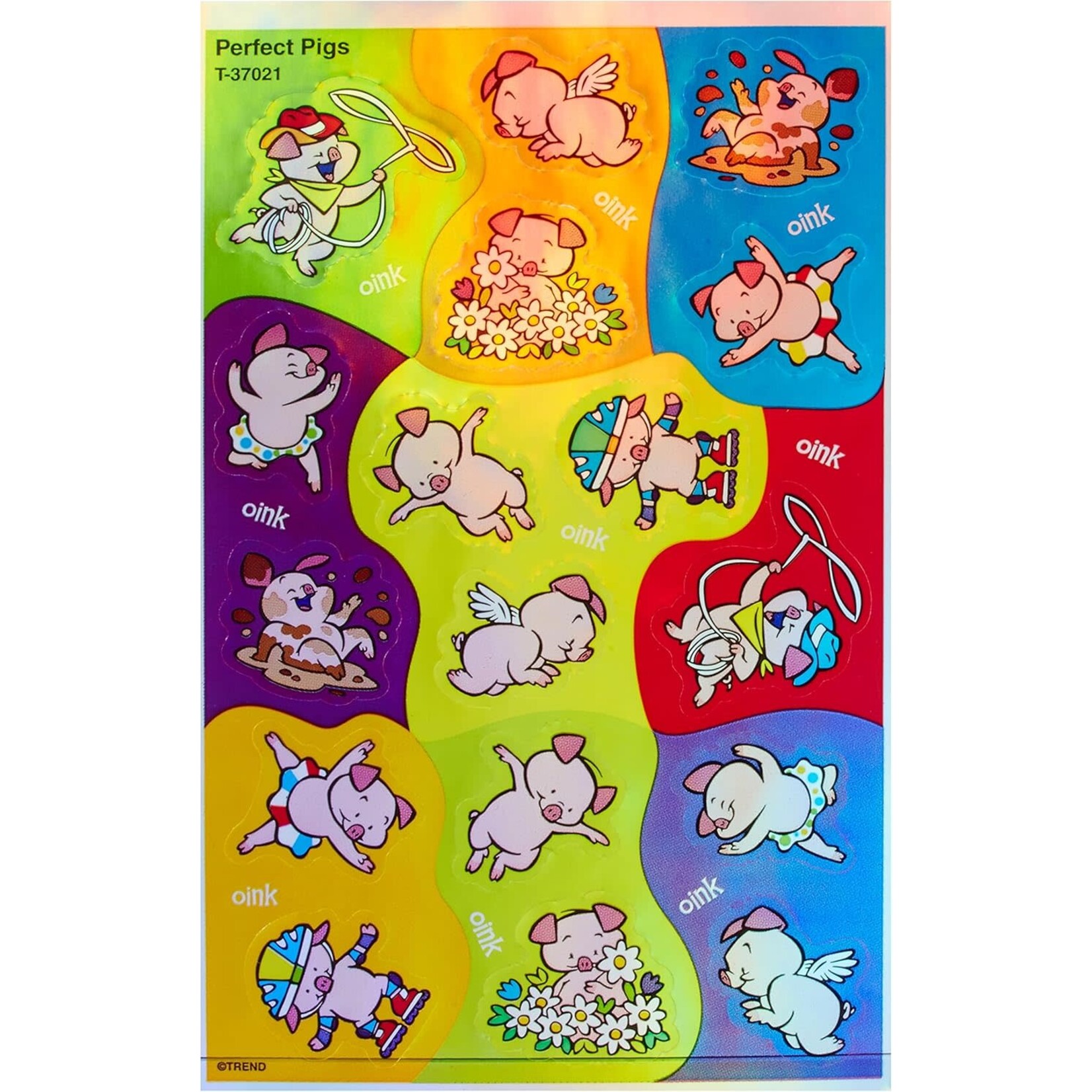 TREND ENTERPRISES INC Perfect Pigs Stickers