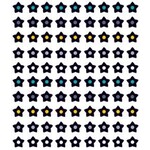 CARSON DELLOSA PUBLISHING CO Black, White and Bold Chart Seals Stickers