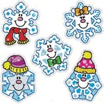 CARSON DELLOSA PUBLISHING CO Dazzle Stickers Snowflakes