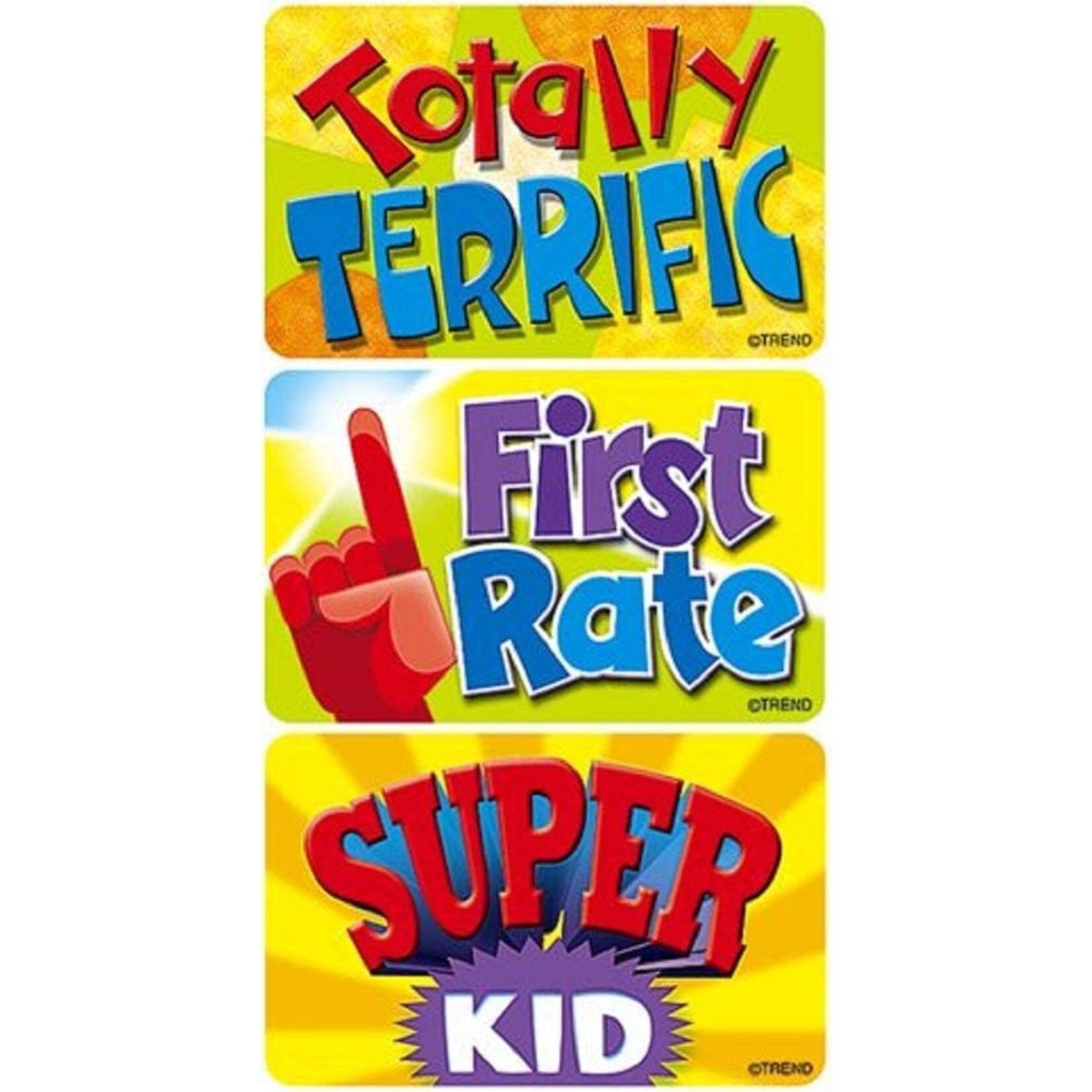 TREND ENTERPRISES INC Extra Large Encouraging Words Applause Reward Stickers