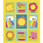 CARSON DELLOSA PUBLISHING CO Hello Spring Prize Pack Stickers