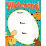 CARSON DELLOSA PUBLISHING CO Moose & Friends Welcome Chart